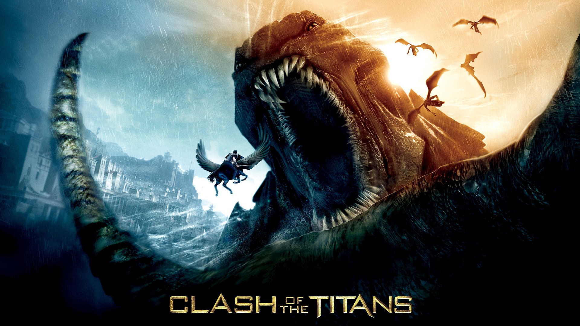 Movies Clash Of The Titans Movie Poster 1920x1080
