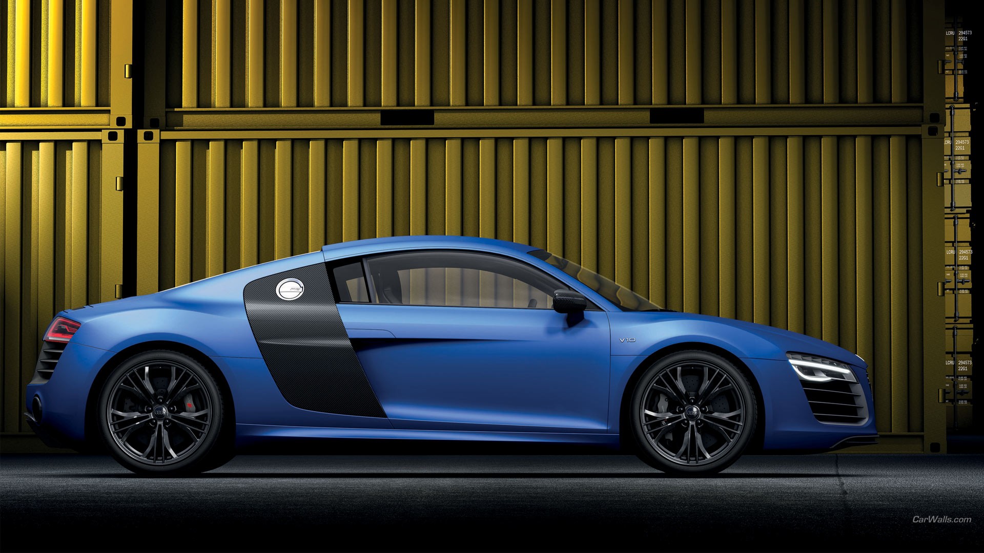 Audi R8 Car Audi R8 V10 Plus Side View Audi R8 Type 42 1920x1080