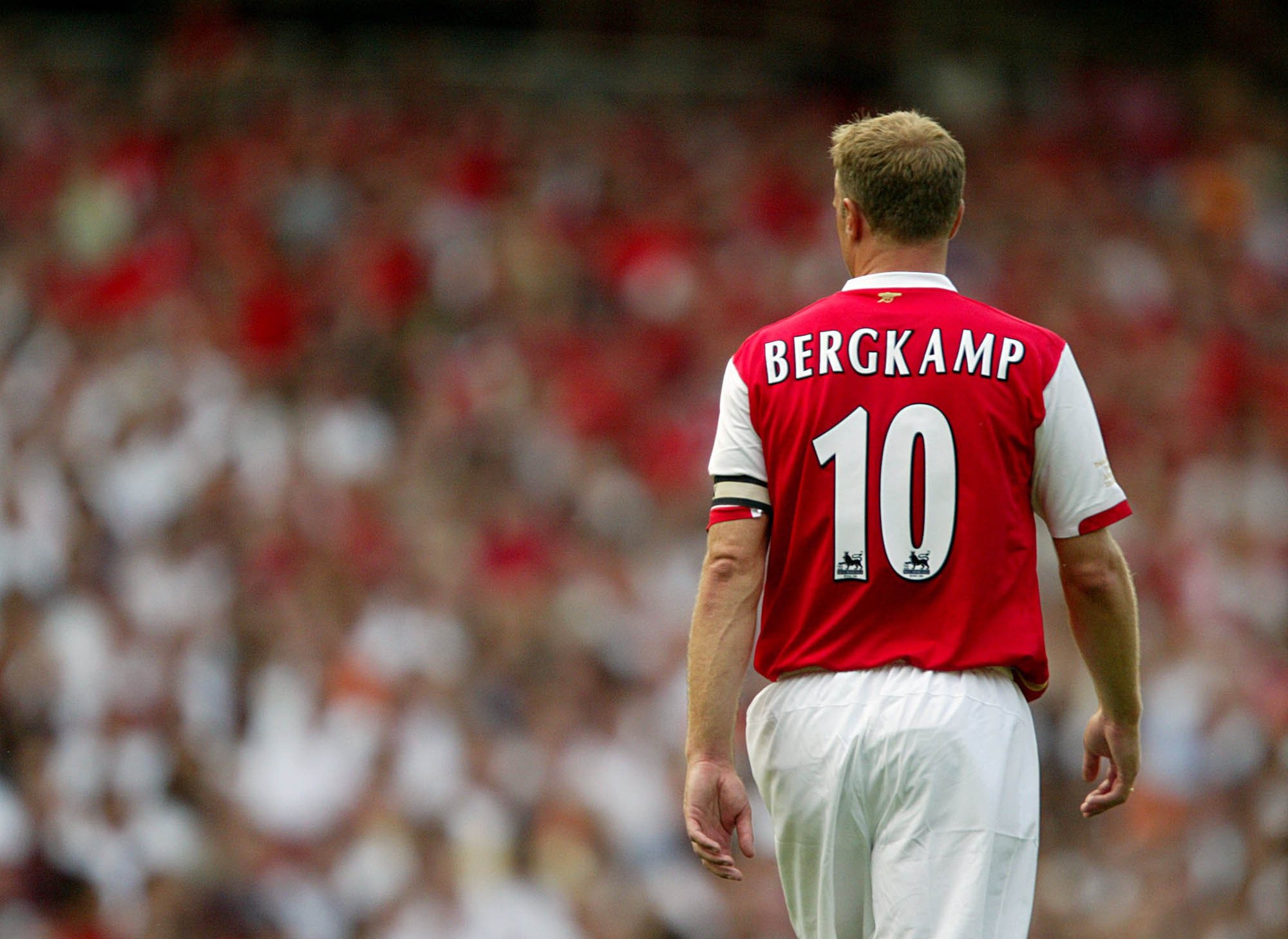 Footballers Soccer Arsenal Dennis Bergkamp Netherlands 2000x1459