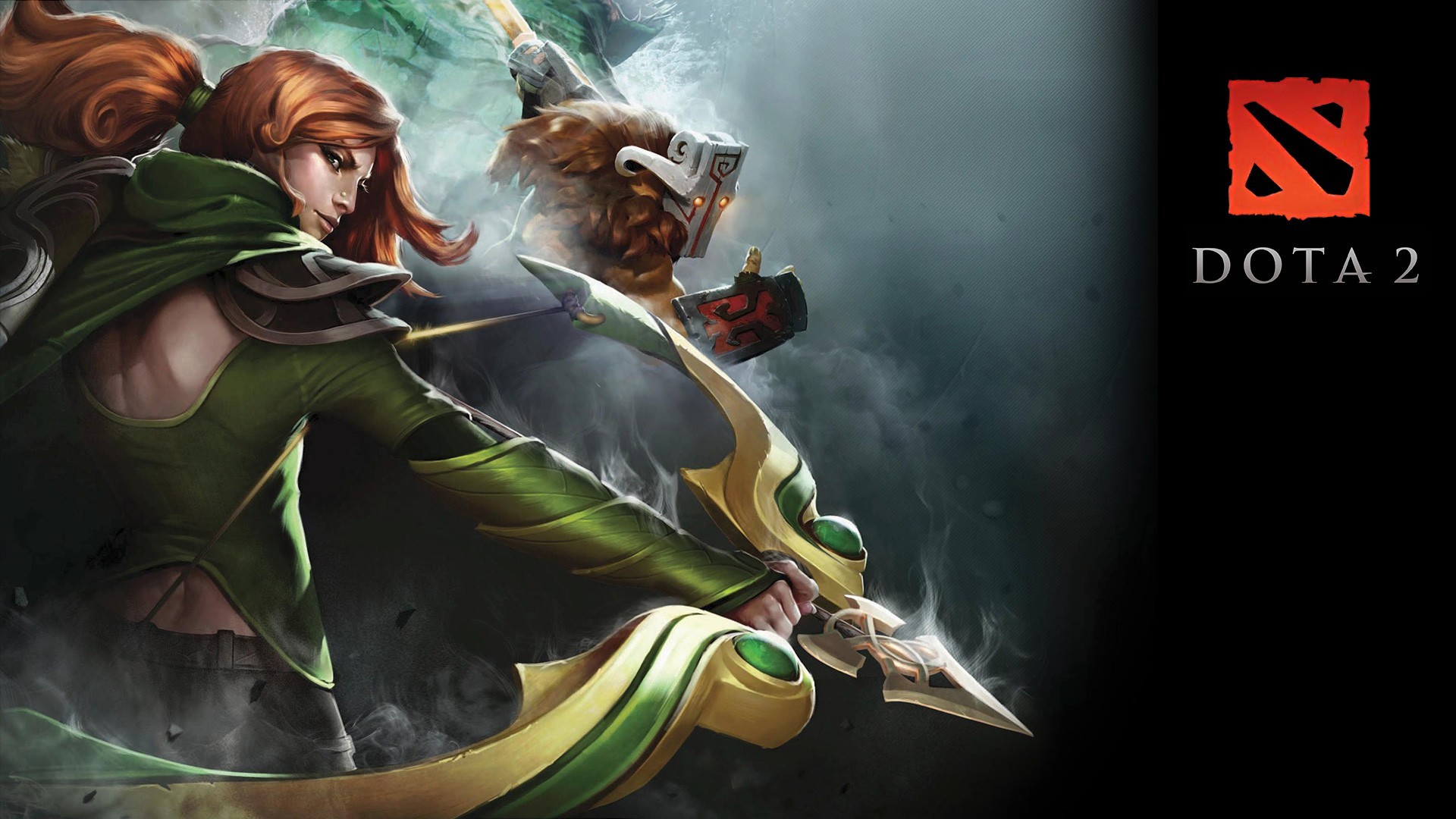 Dota 2 Windranger PC Gaming Archer Fantasy Art Fantasy Girl 1920x1080