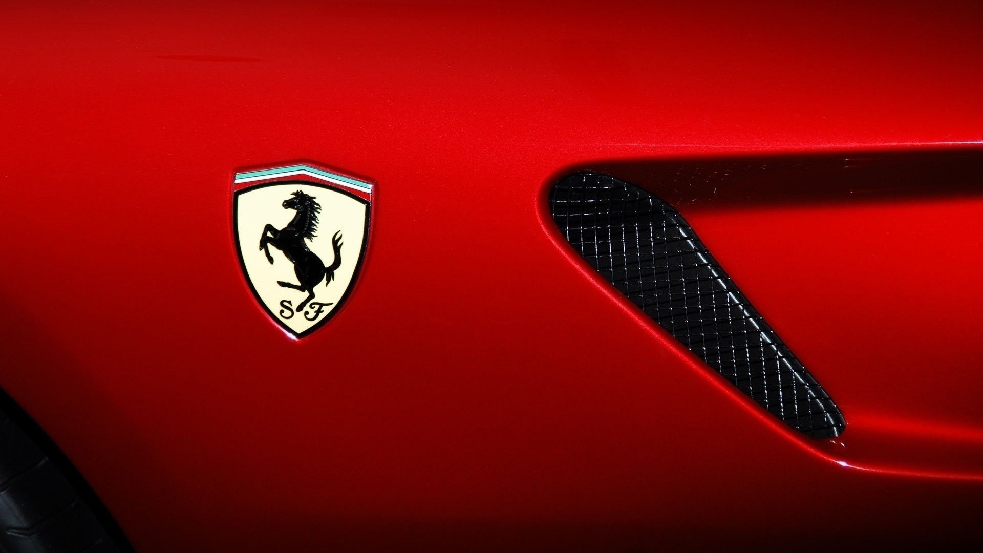 Ferrari 599 Ferrari Red Cars Logo Vehicle 1920x1080
