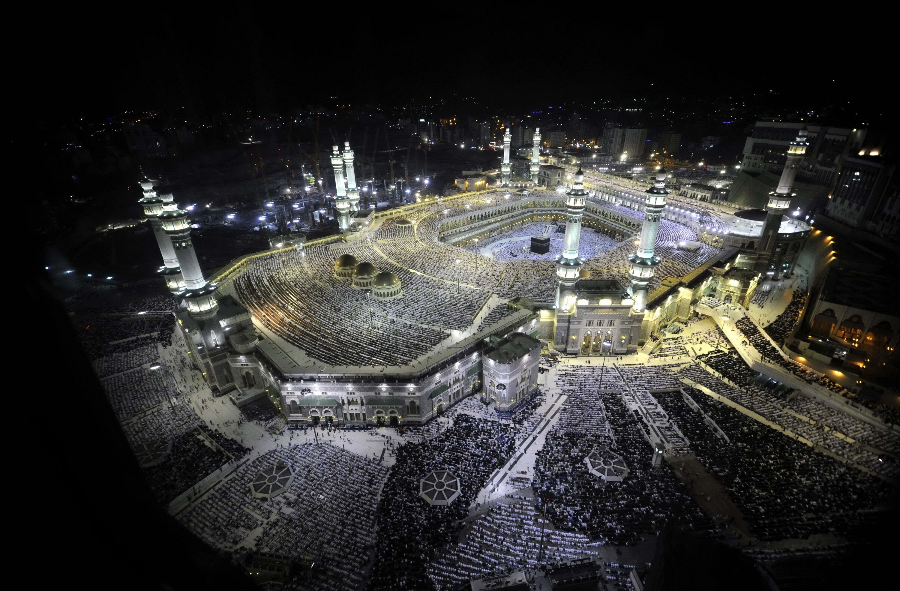 Masjid Al Haram Kaaba Mecca Arabia 3000x1970