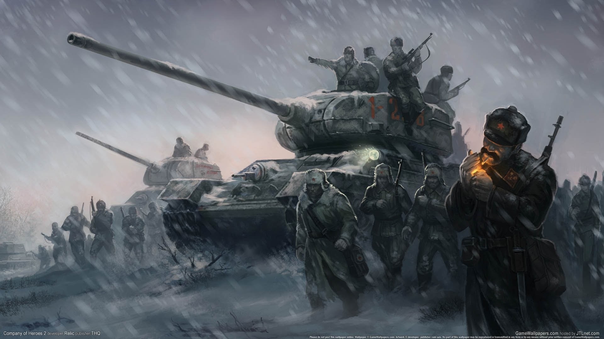 Red Army T 34 85 Video Games 1920x1080