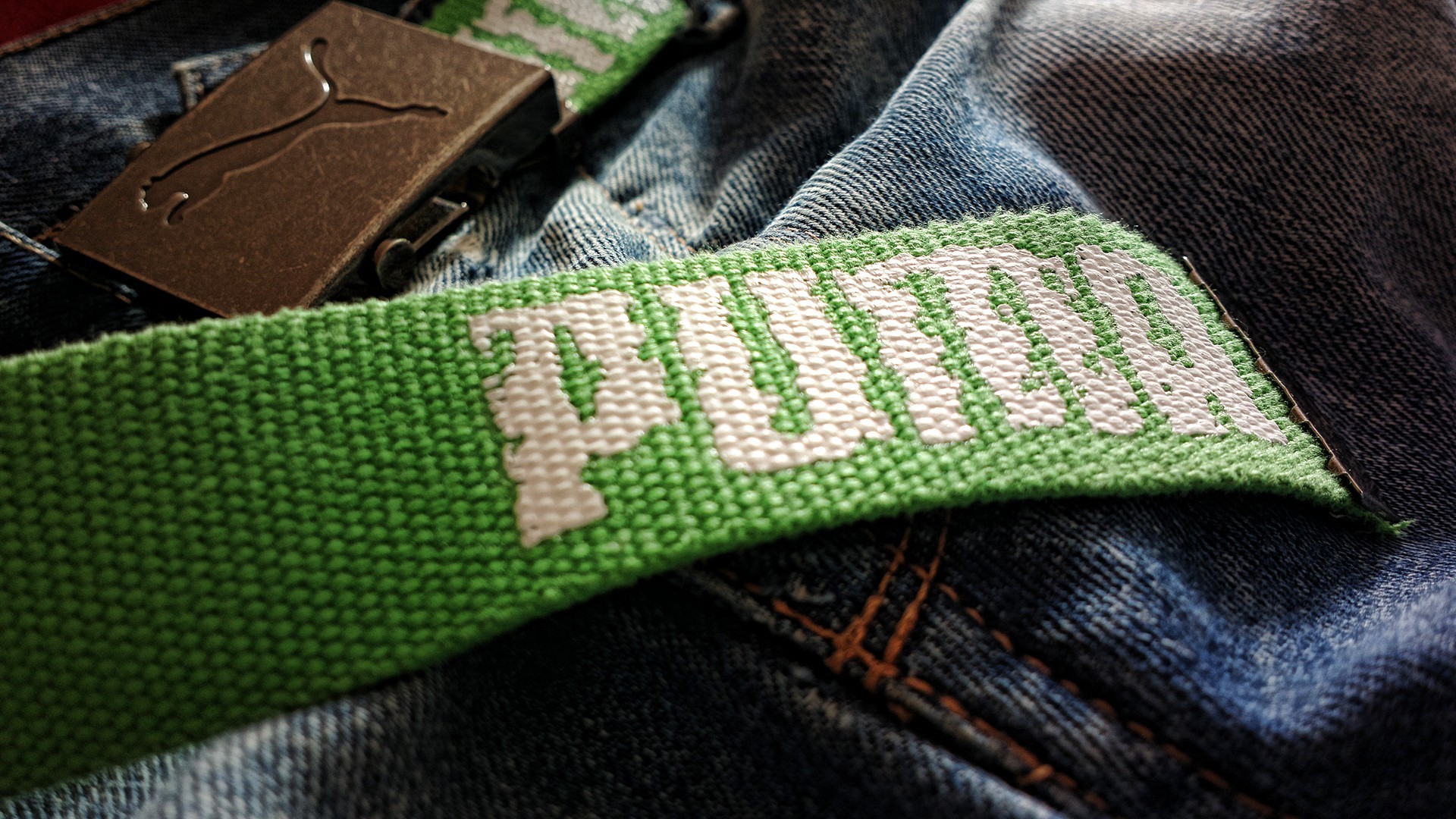 Puma Jeans Belt Closeup 1920x1080