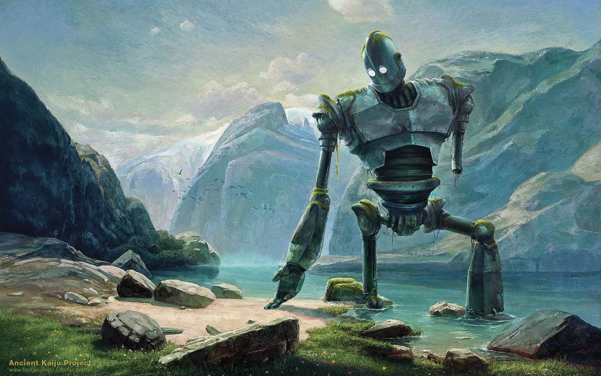 Robot The Iron Giant Artwork 1920x1200