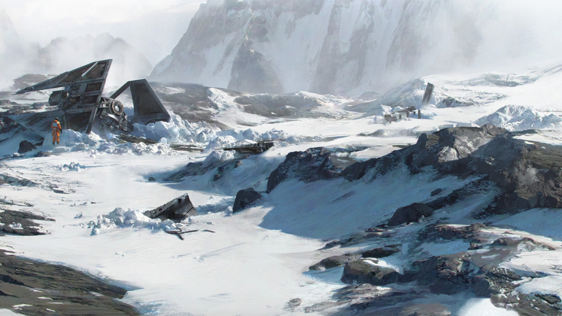 Star Wars Hoth Science Fiction 1920x1080