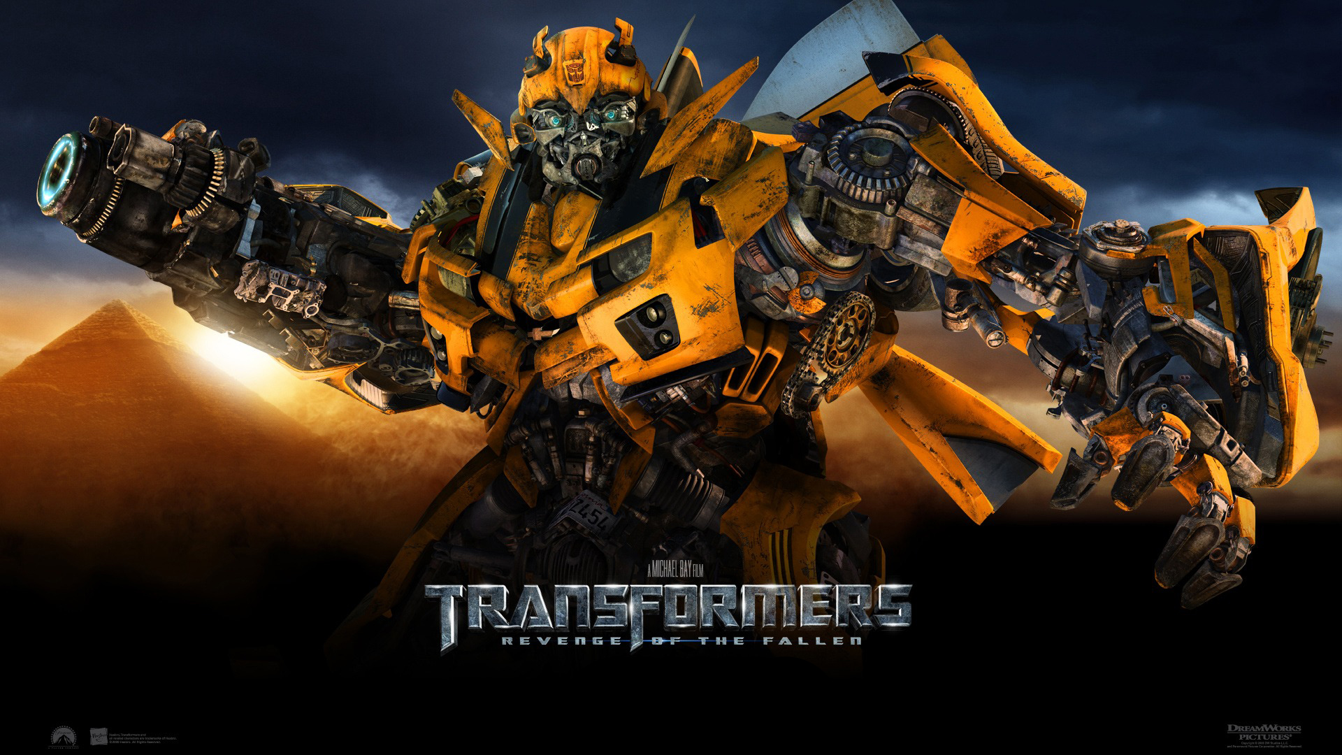 Transformers Transformers Revenge Of The Fallen Bumblebee Movies Digital Art Robot 1920x1080