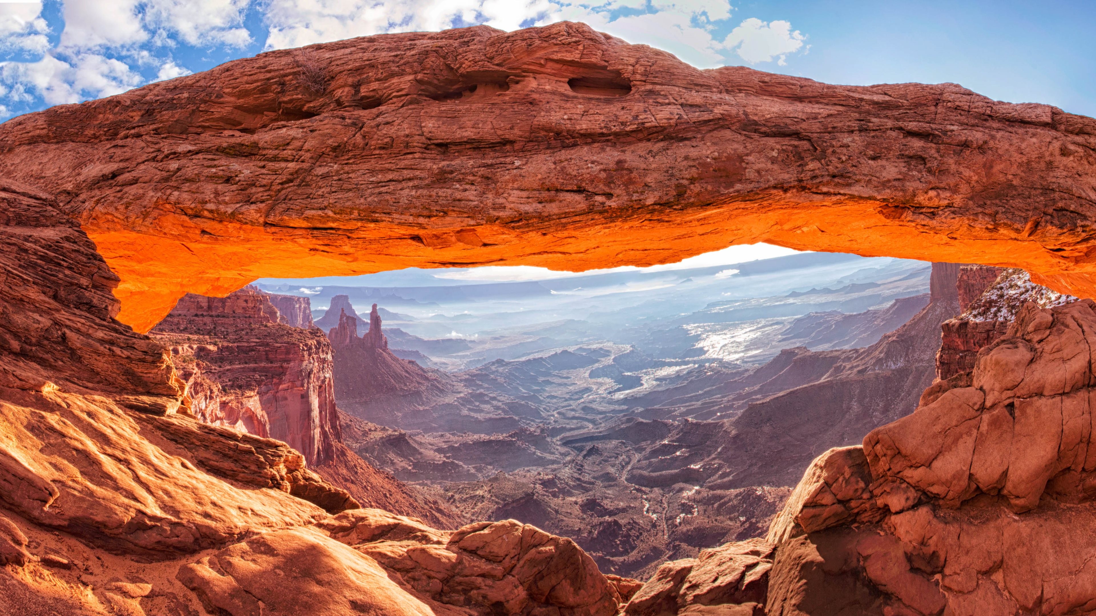 Landscape Canyonlands National Park Canyon Nature Photography 3840x2160