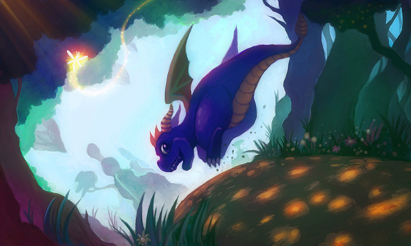 Spyro Character Sparx The Dragonfly 1366x818