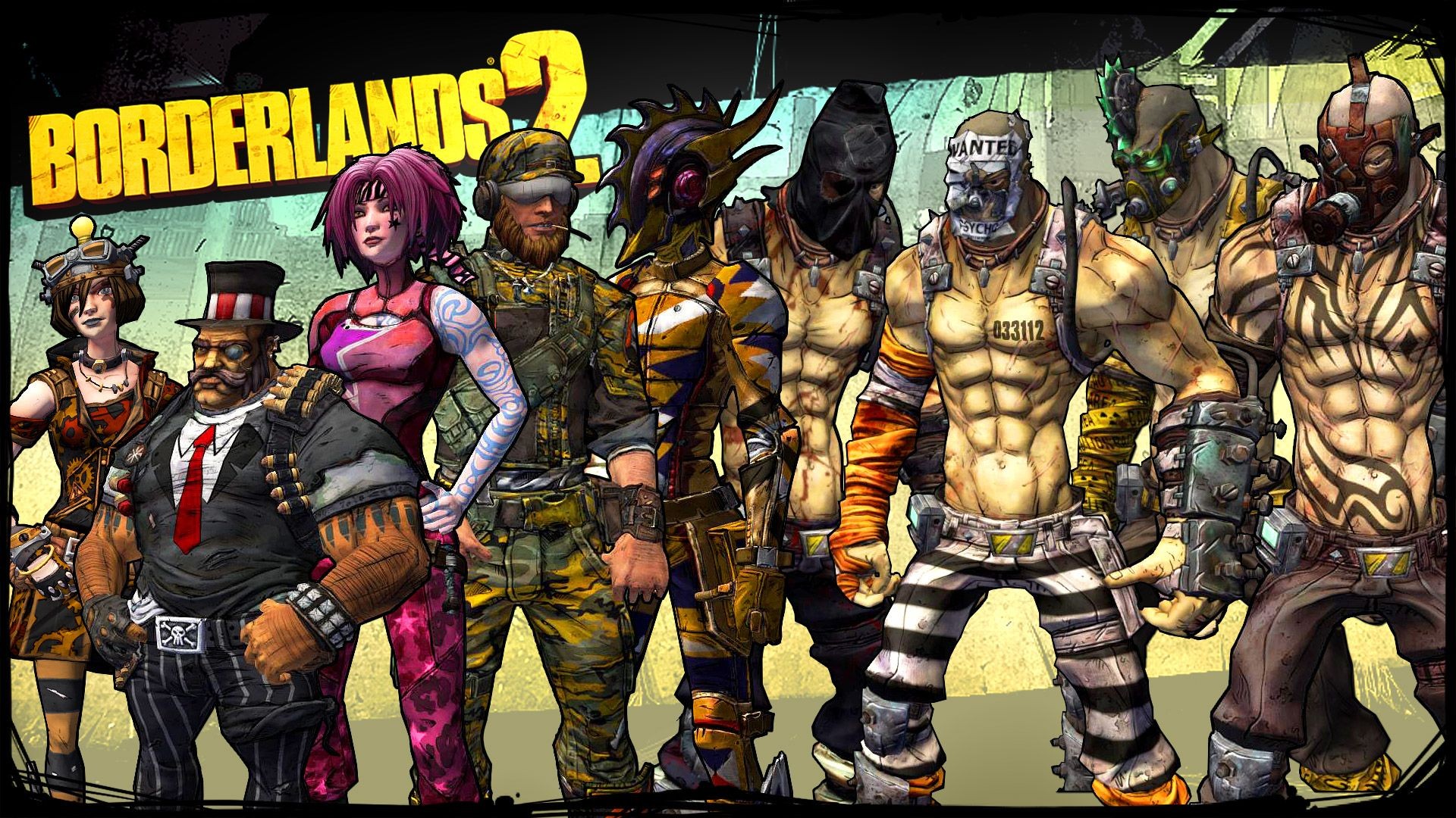 Borderlands Borderlands 2 Vault Hunters Video Games Gearbox Software 1920x1080