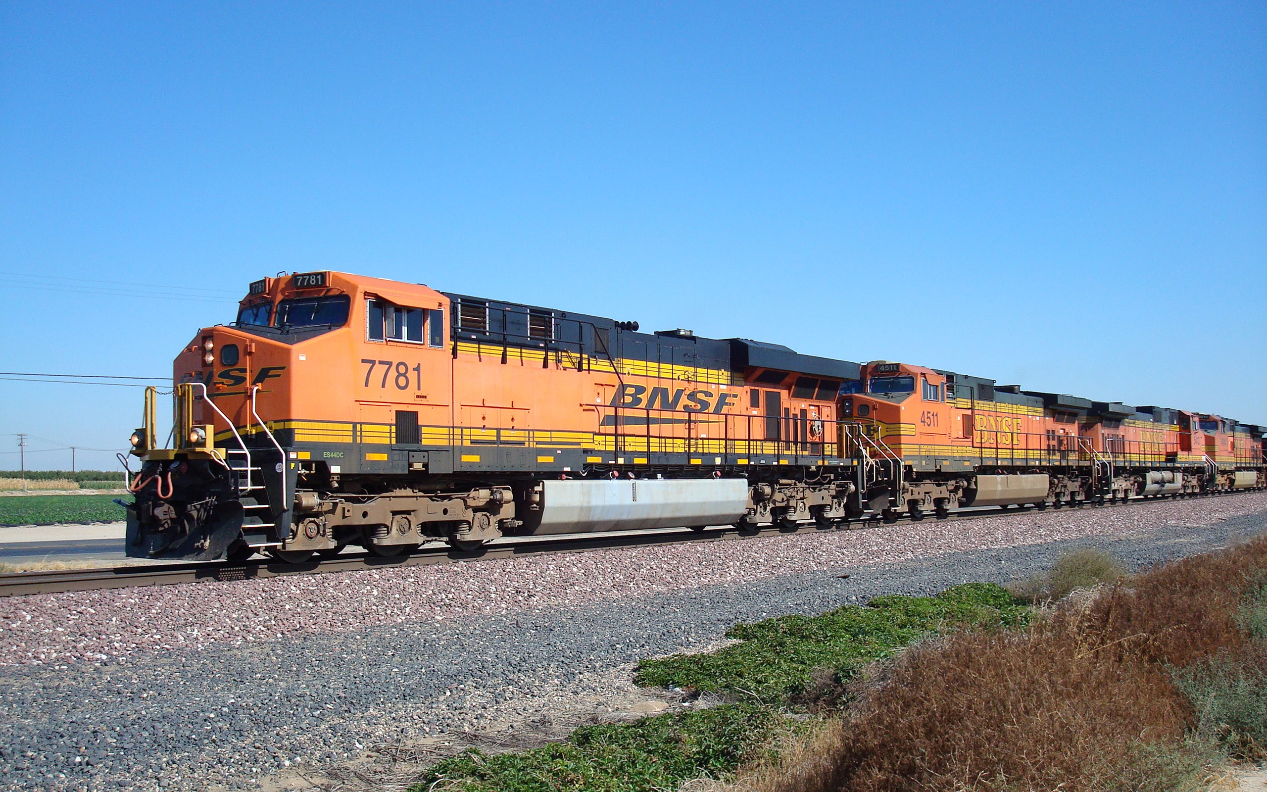 Freight Train Diesel Locomotive Train 2560x1600