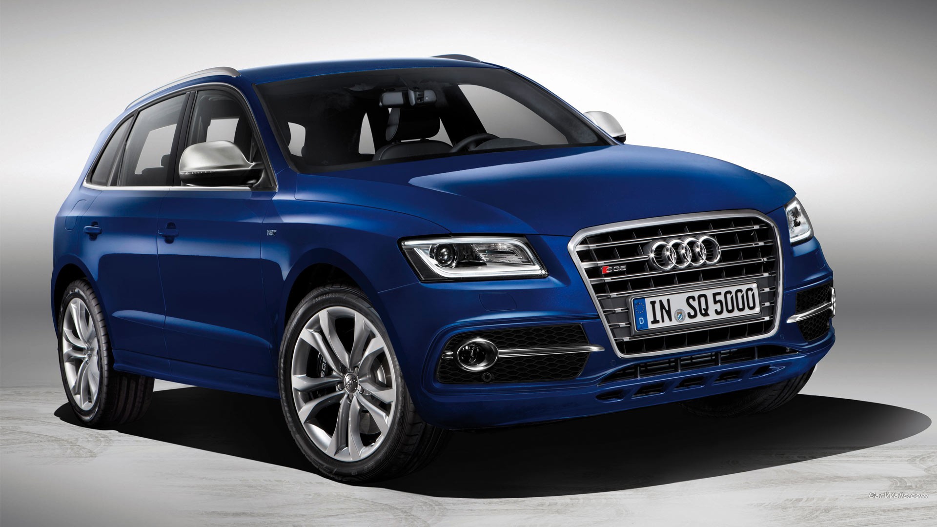 Audi SQ5 SUV German Cars Blue Cars 1920x1080