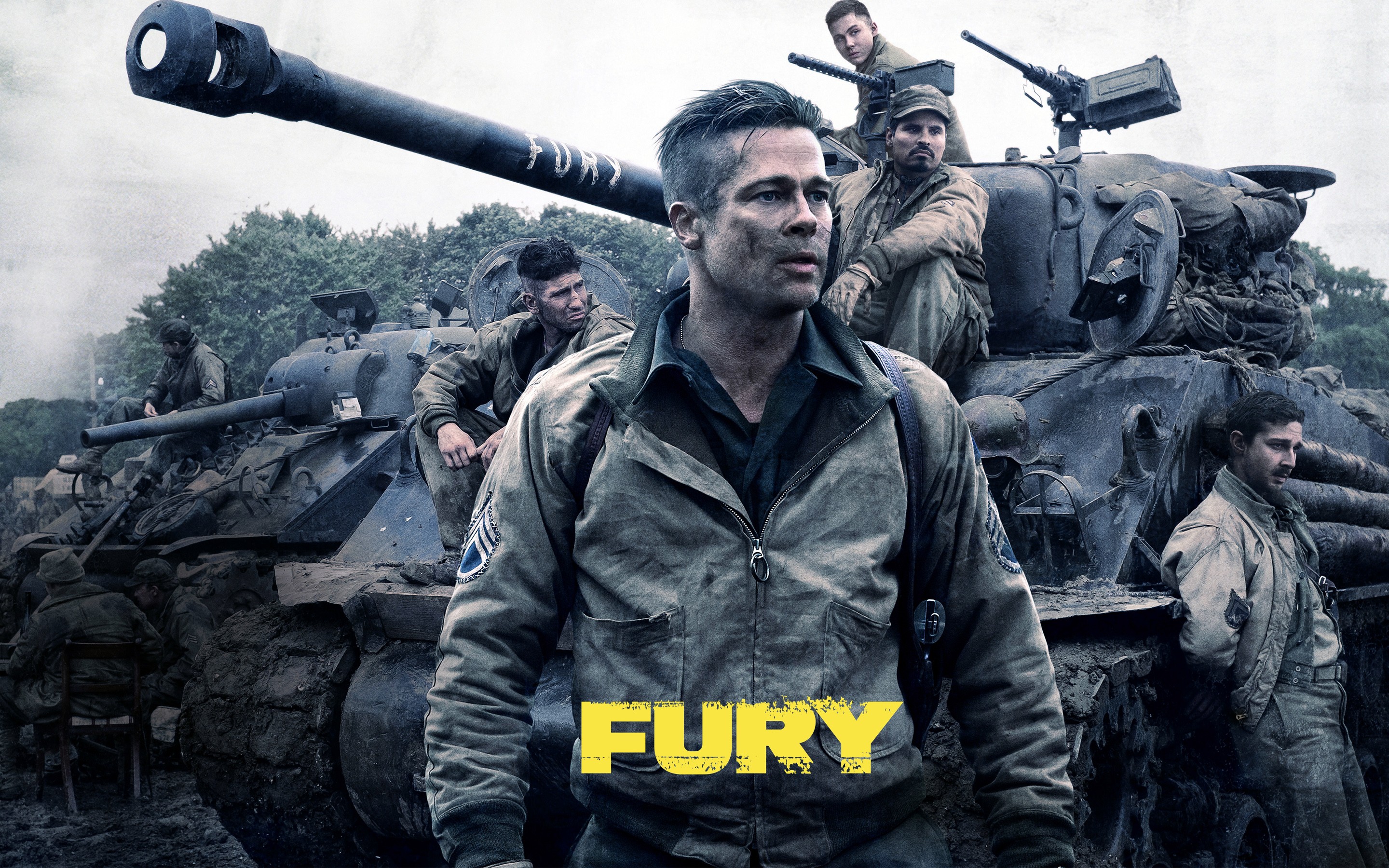 War Fury Movie Movies 2880x1800