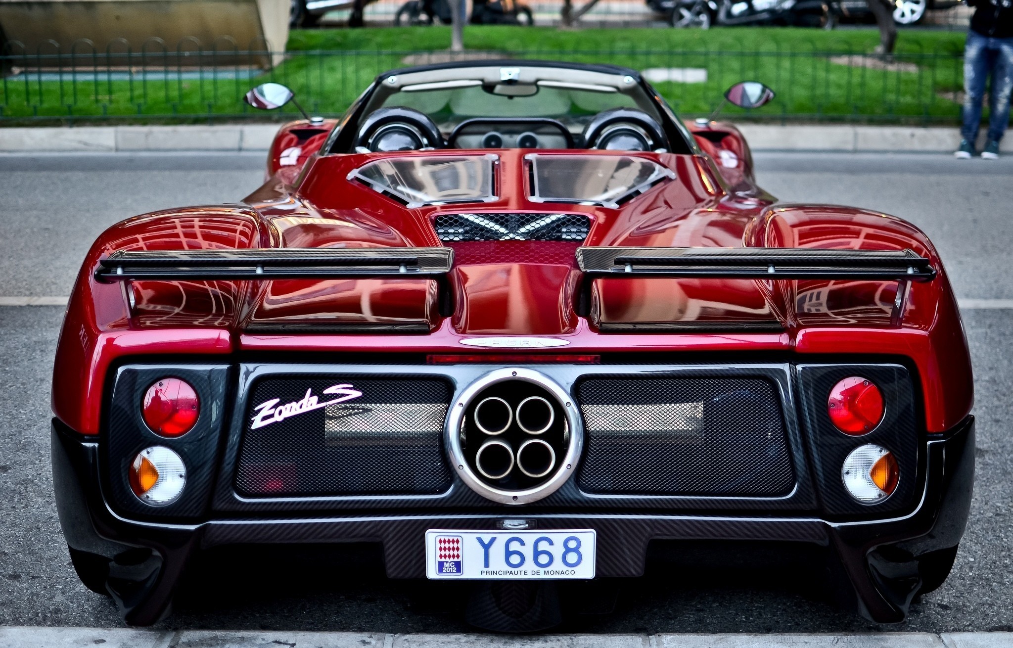 Pagani Zonda Cabrio Pagani Red Cars Car 2048x1310