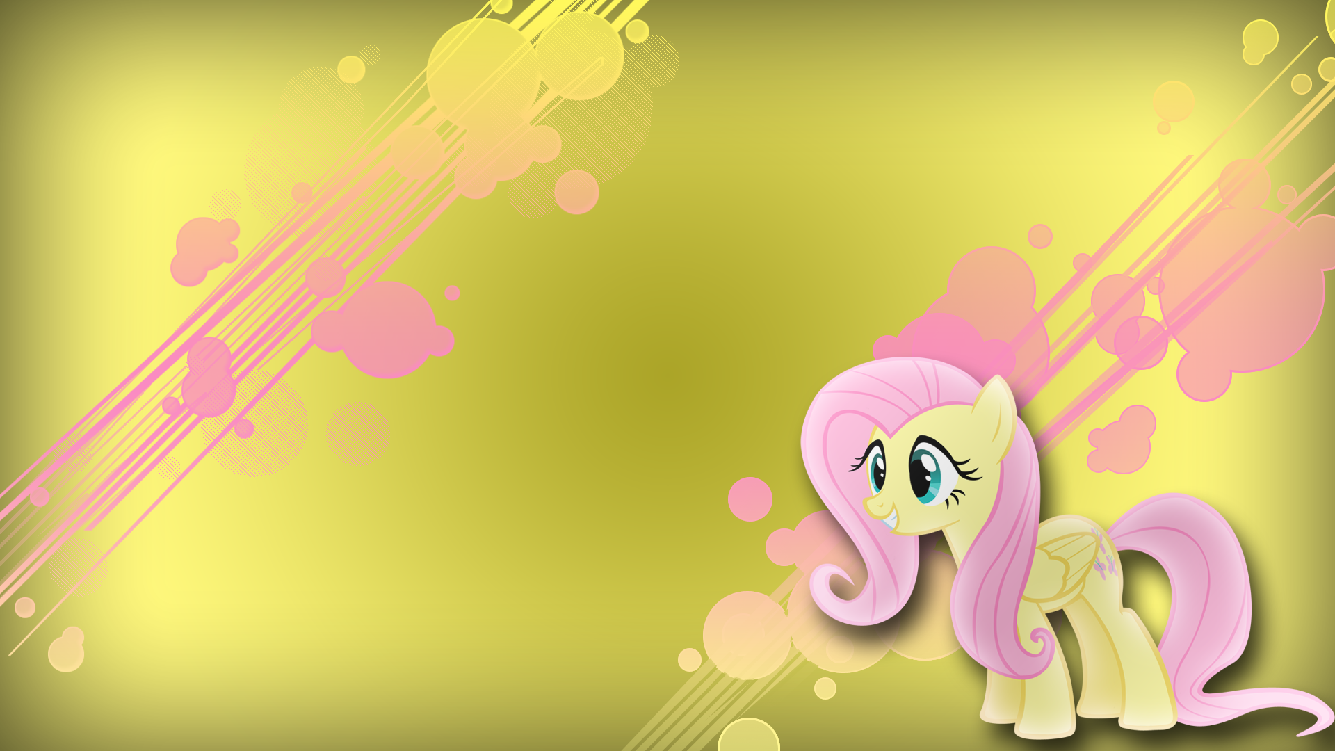 My Little Pony Fluttershy Colorful 1920x1080