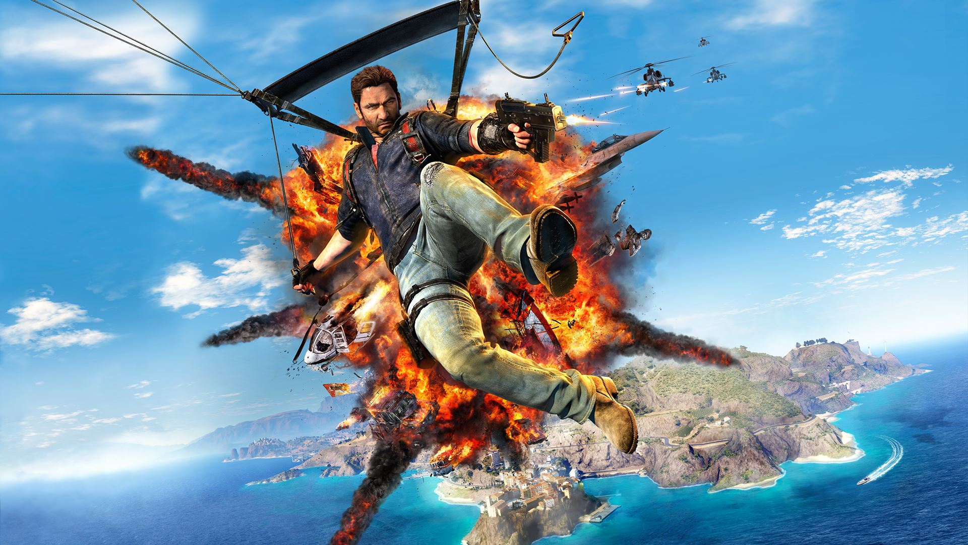Rico Rodriguez Just Cause Just Cause 3 1920x1080