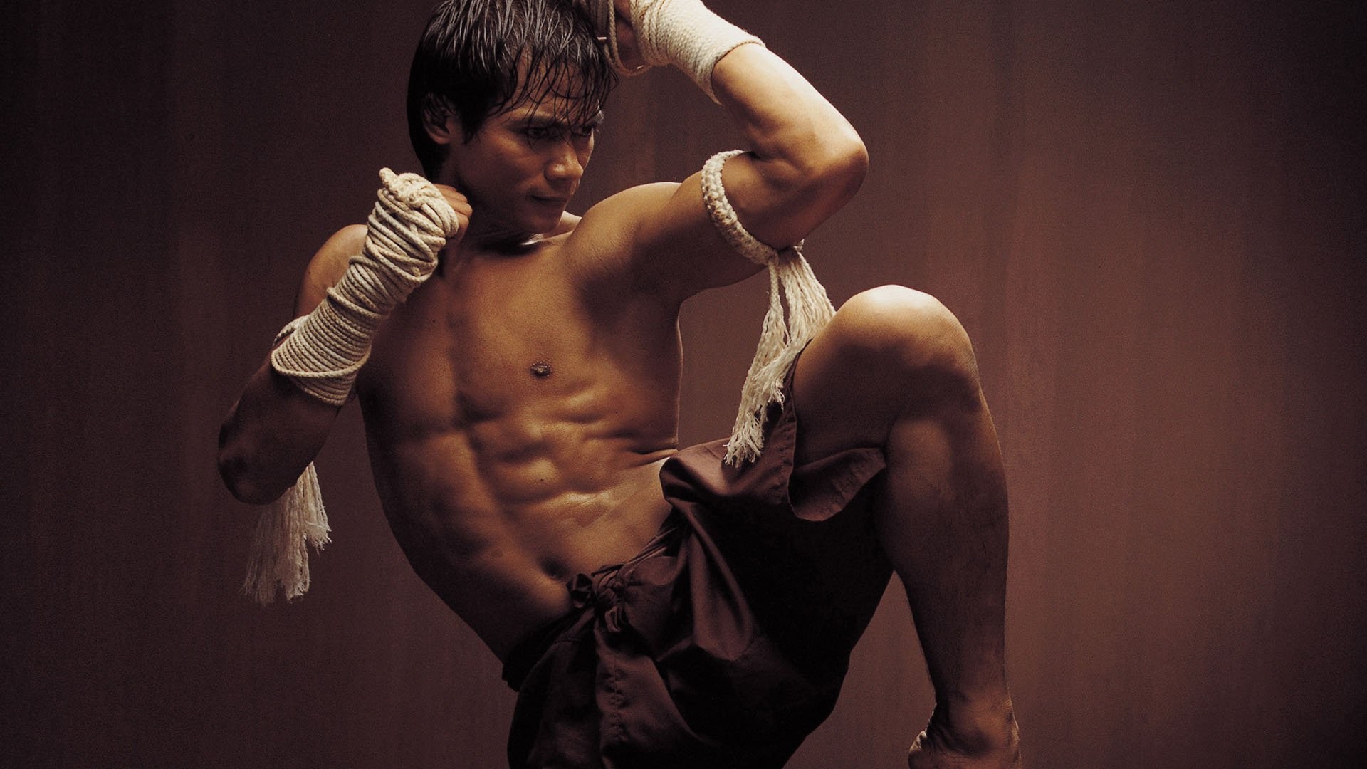 Tony Jaa Actor Martial Arts Shirtless Movies Men Ong Bak The Thai Warrior 1920x1080