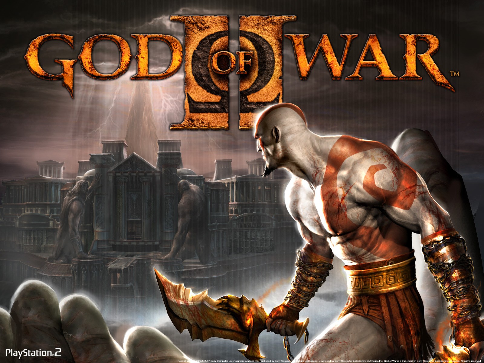 Video Game God Of War Ii 1600x1200