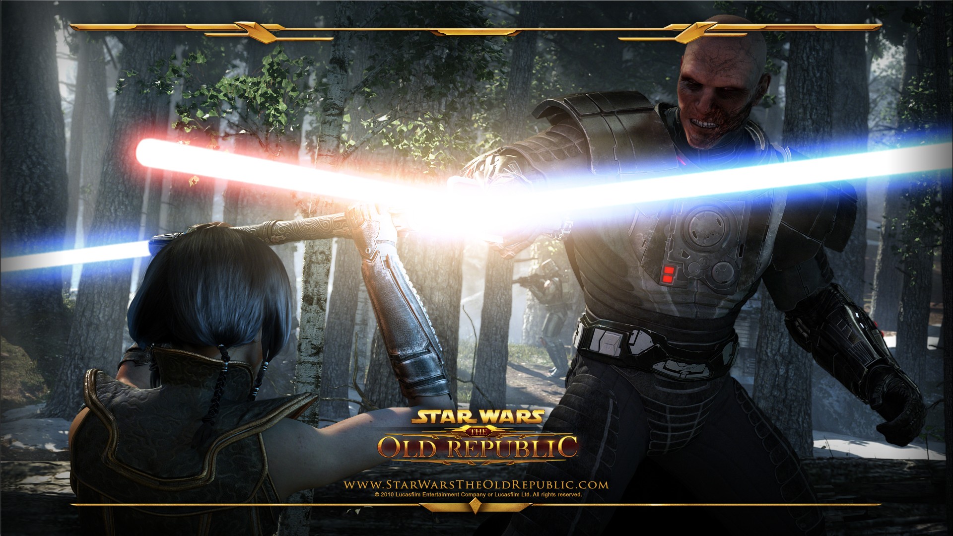 Star Wars Sith Star Wars The Old Republic Darth Malgus Satele Shan 1920x1080