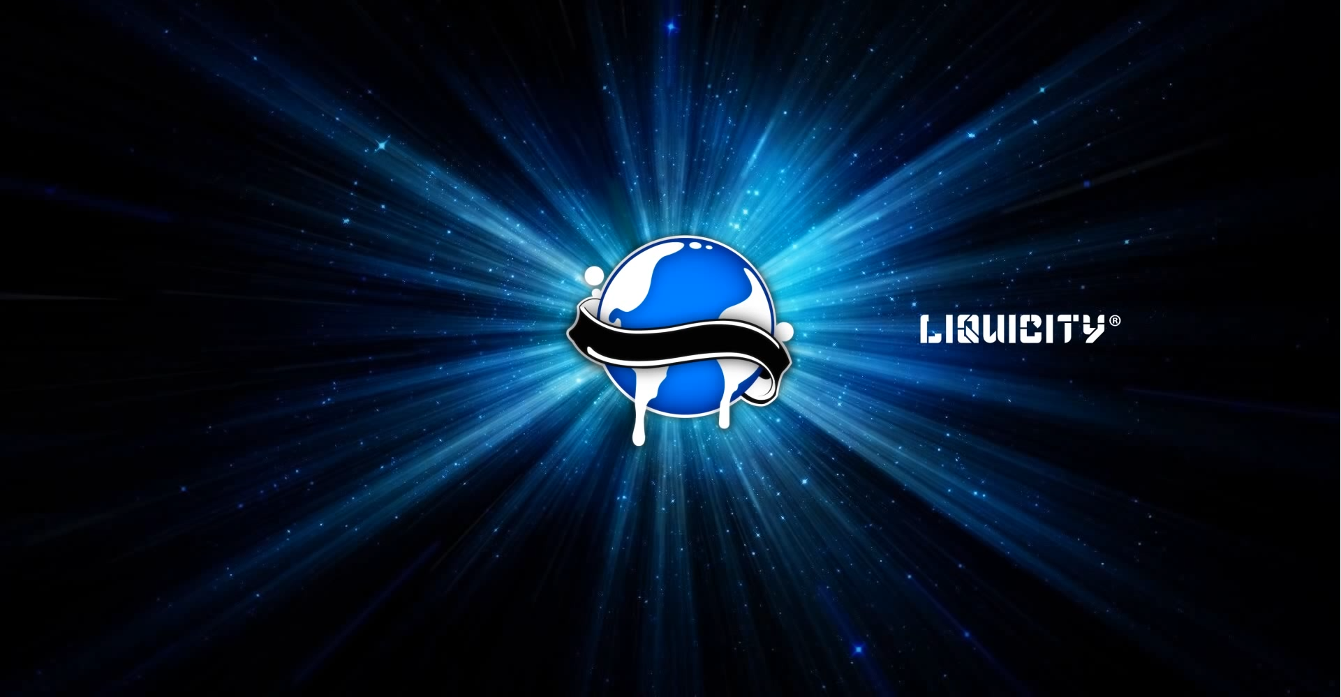 Liquicity Liquid Drum And Bass Blue Planet Space Space Art Cyan 1921x999