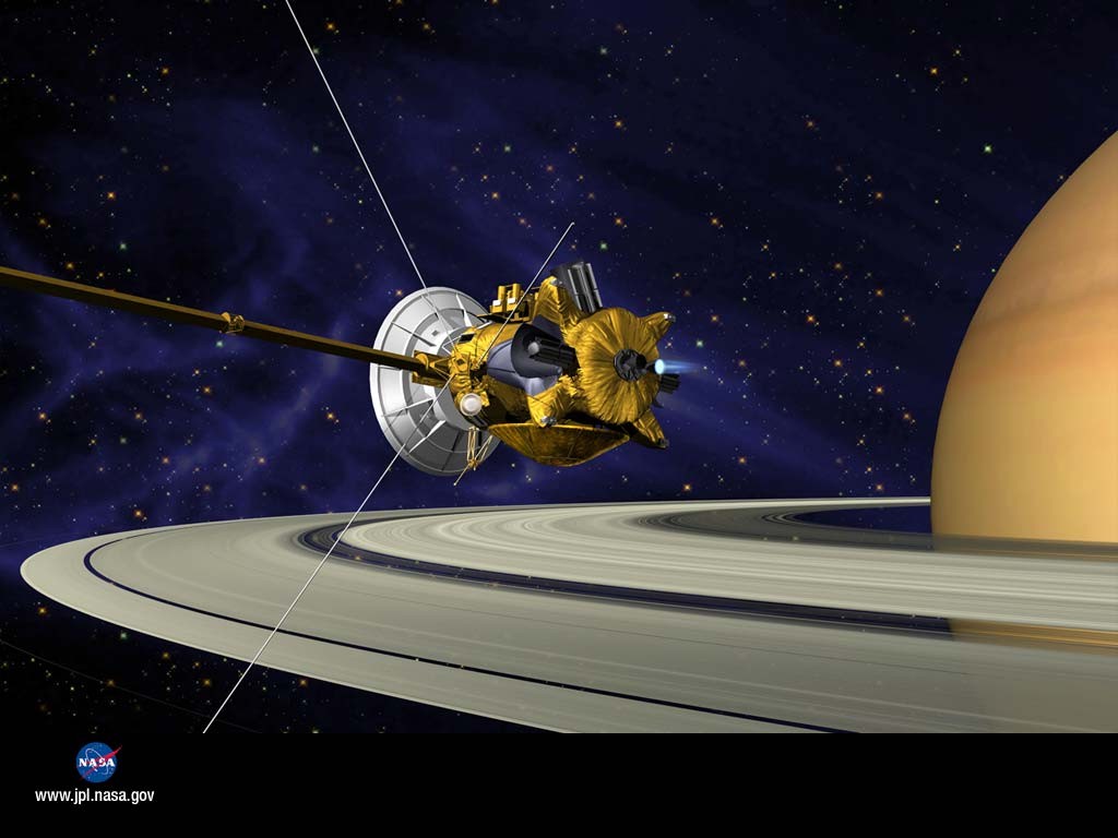 Space Saturn NASA Planetary Rings JPL Jet Propulsion Laboratory 1024x768