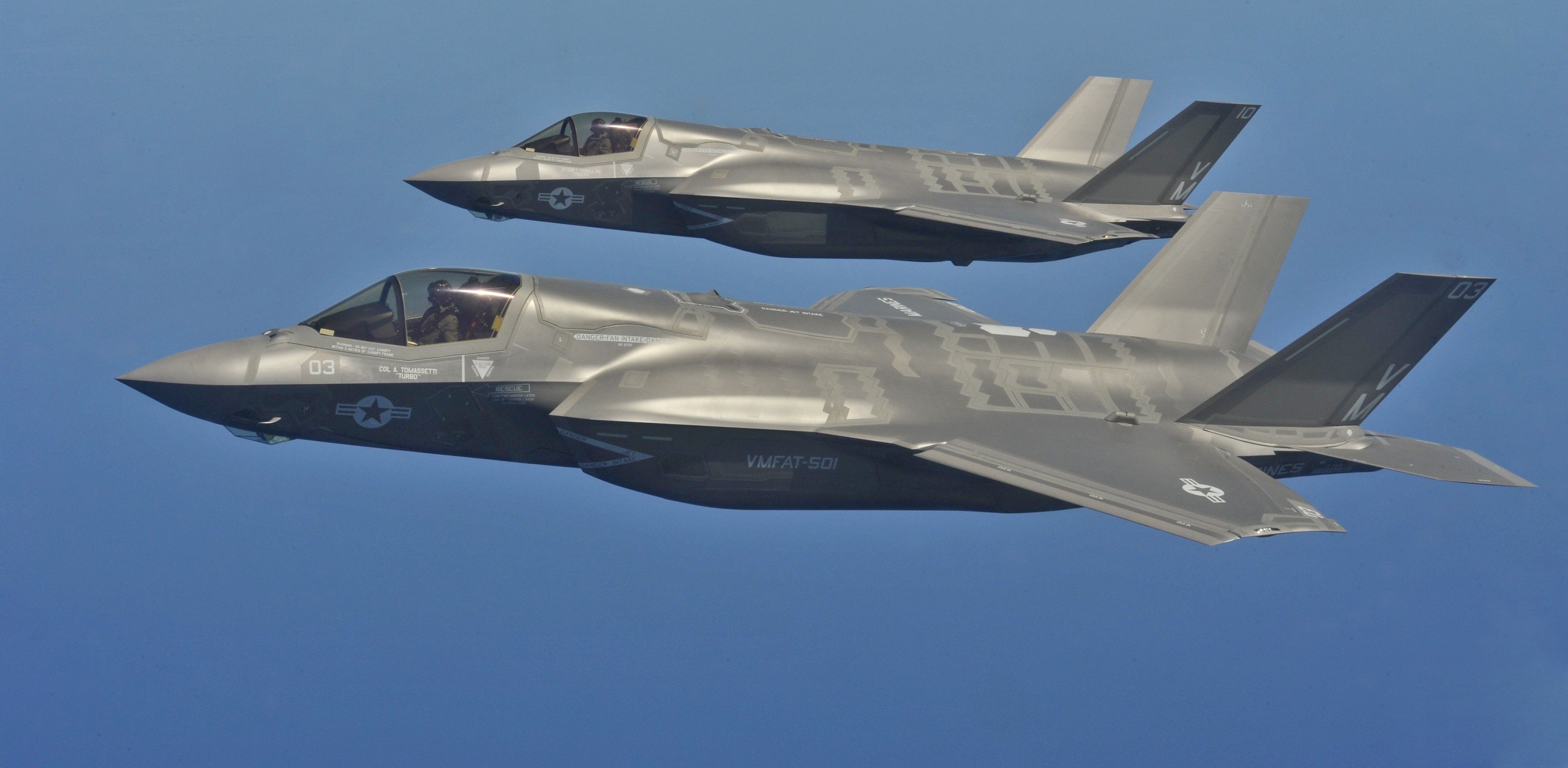 Lockheed Martin F 35 Lightning Ii Military Aircraft Aircraft Jet Fighter USMC 3840x1880