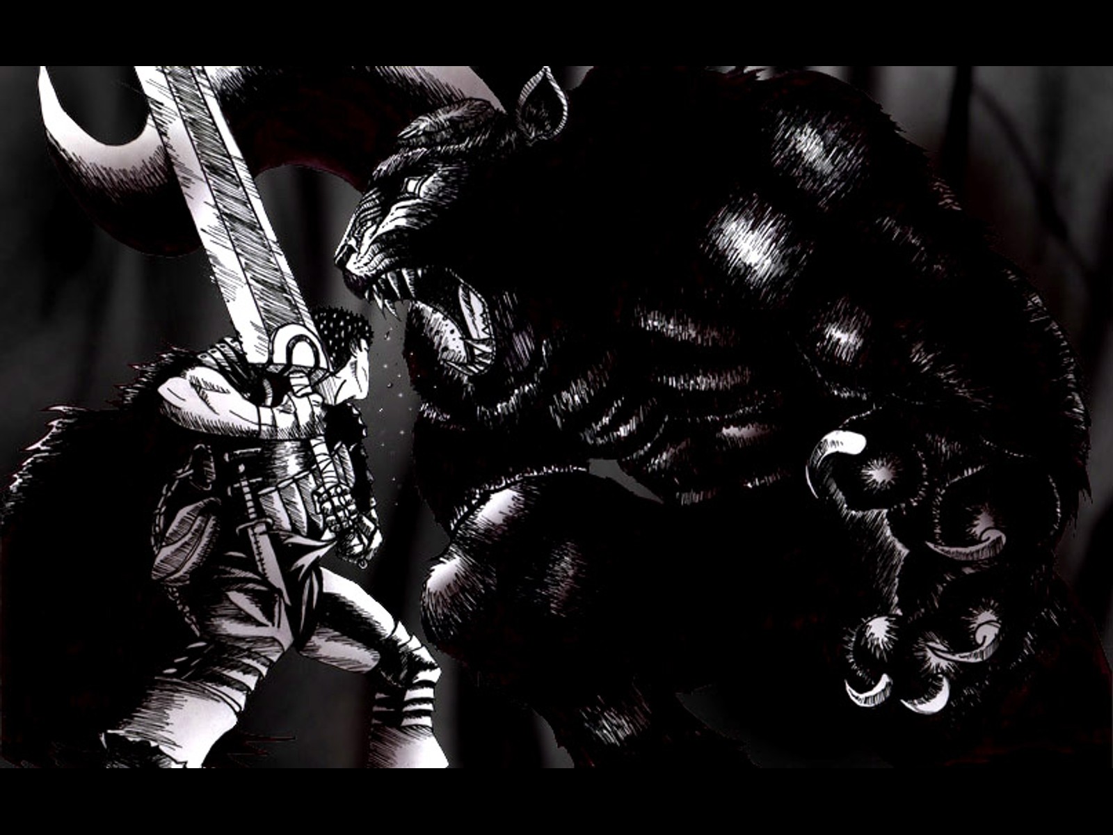 Kentaro Miura Berserk Zodd Guts 1600x1200