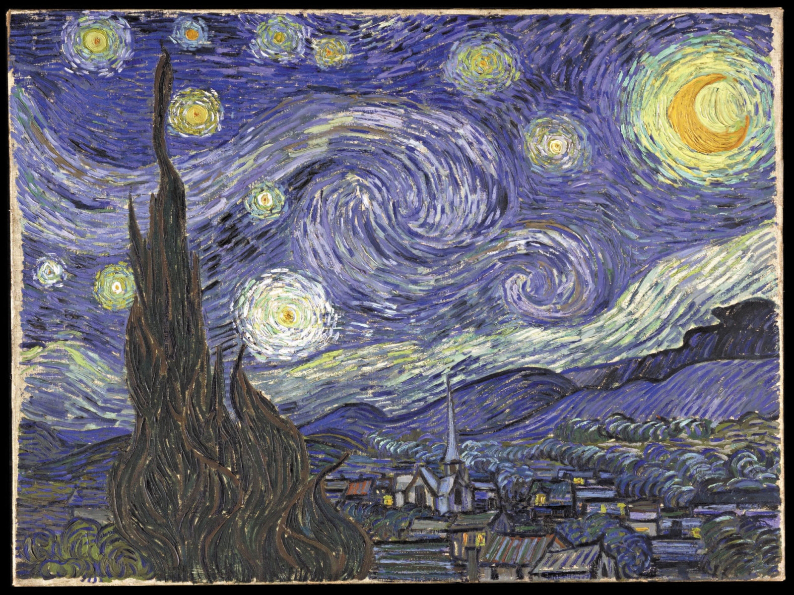 Painting Vincent Van Gogh 1600x1200