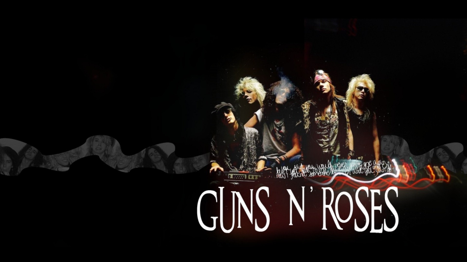Guns N Roses Music Men 1920x1080