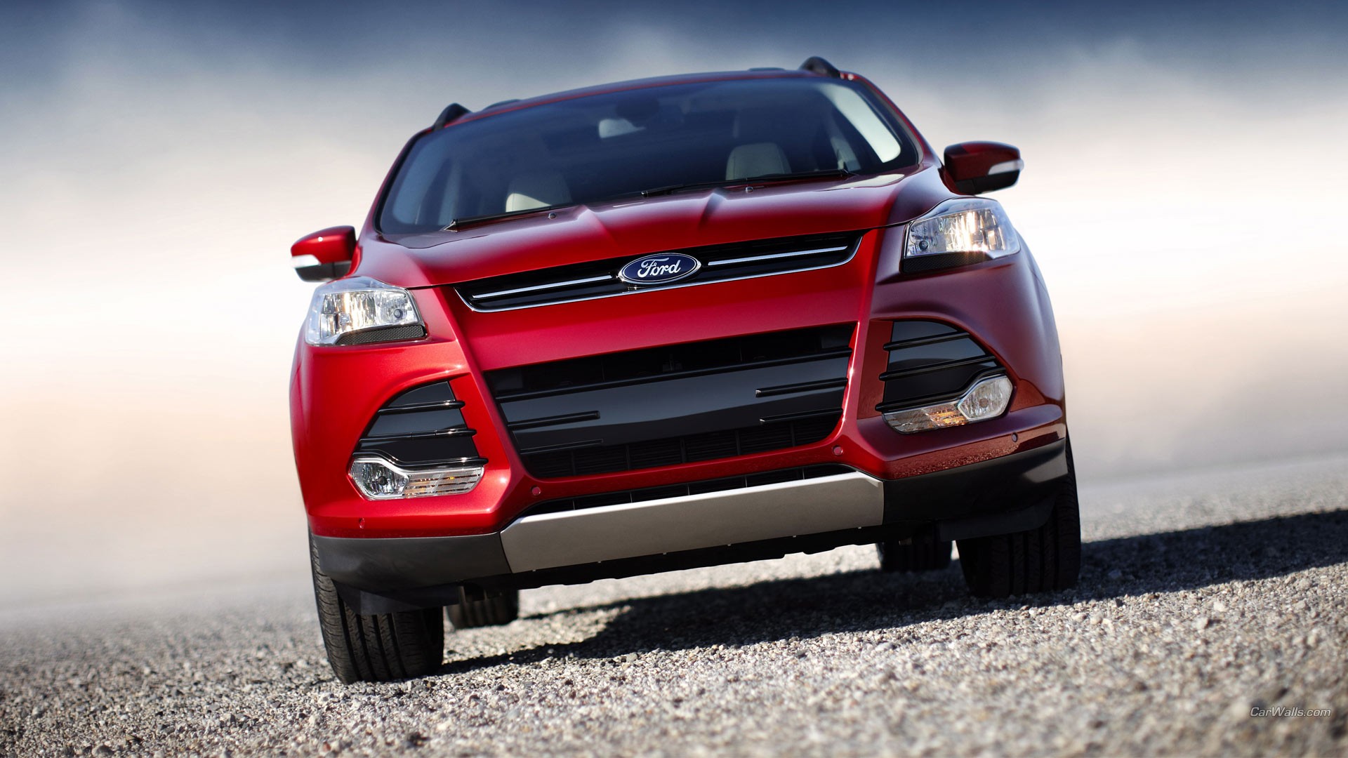 Ford Explorer SUV Car Red Cars Ford 1920x1080