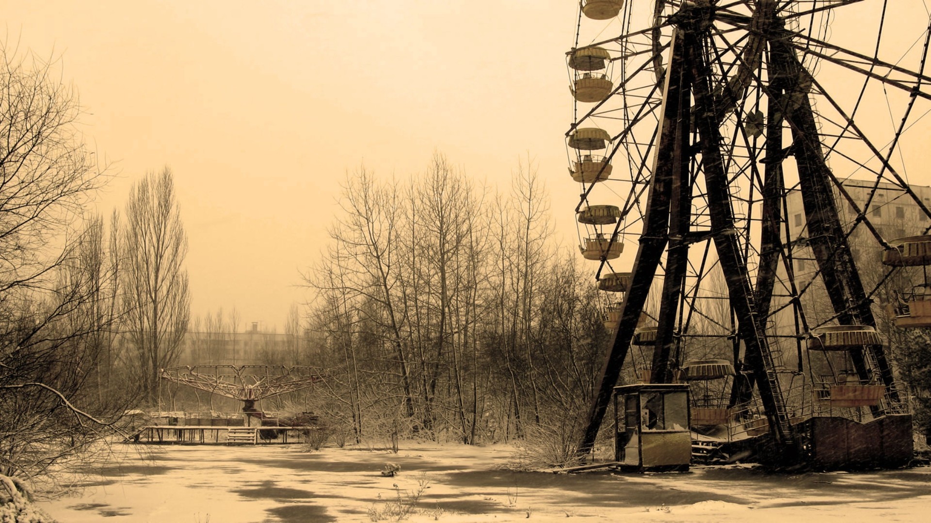 Apocalyptic Abandoned Pripyat Ukraine 1920x1080