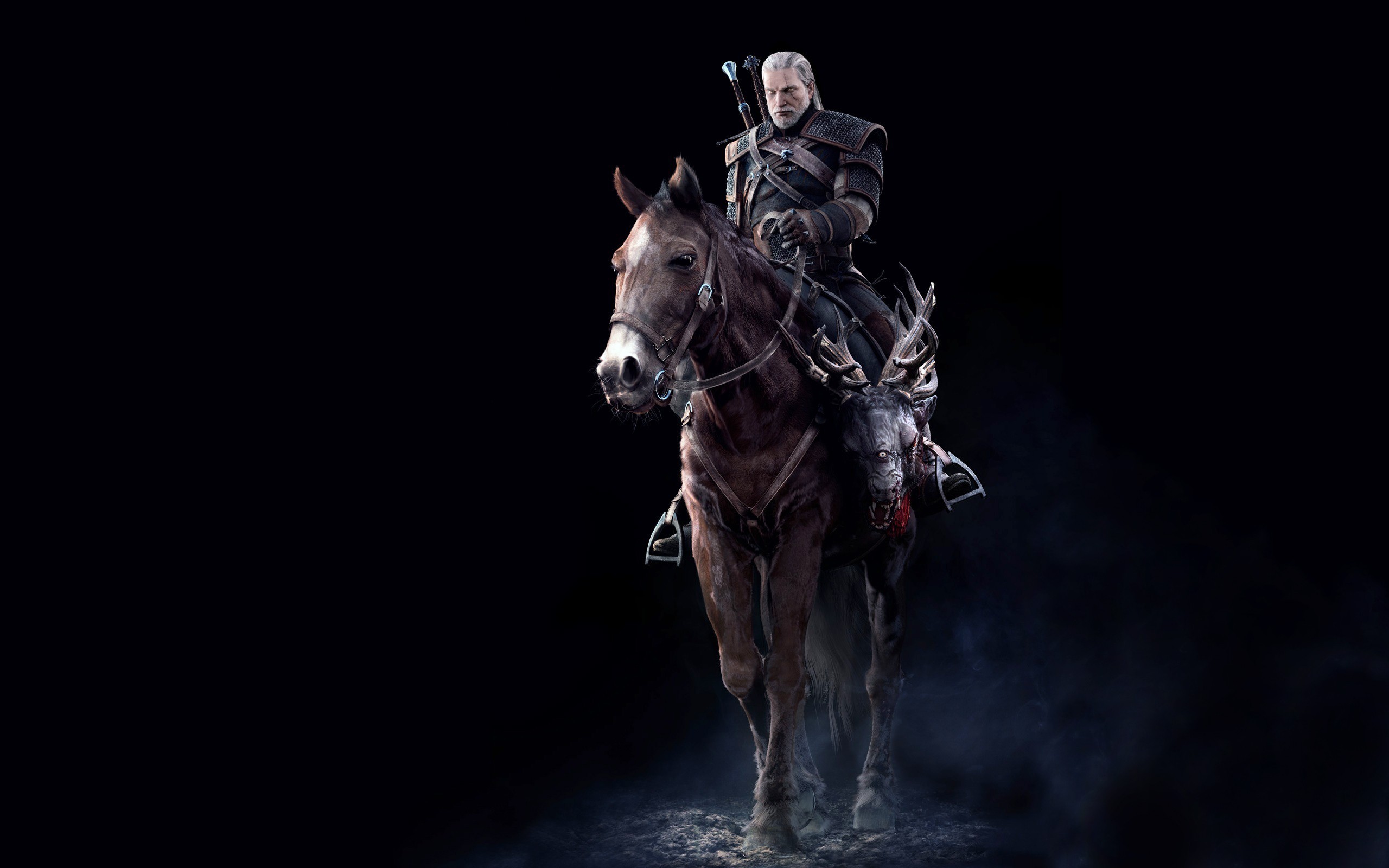 The Witcher 3 Wild Hunt Video Games The Witcher Geralt Of Rivia P Otka Horse 2560x1600