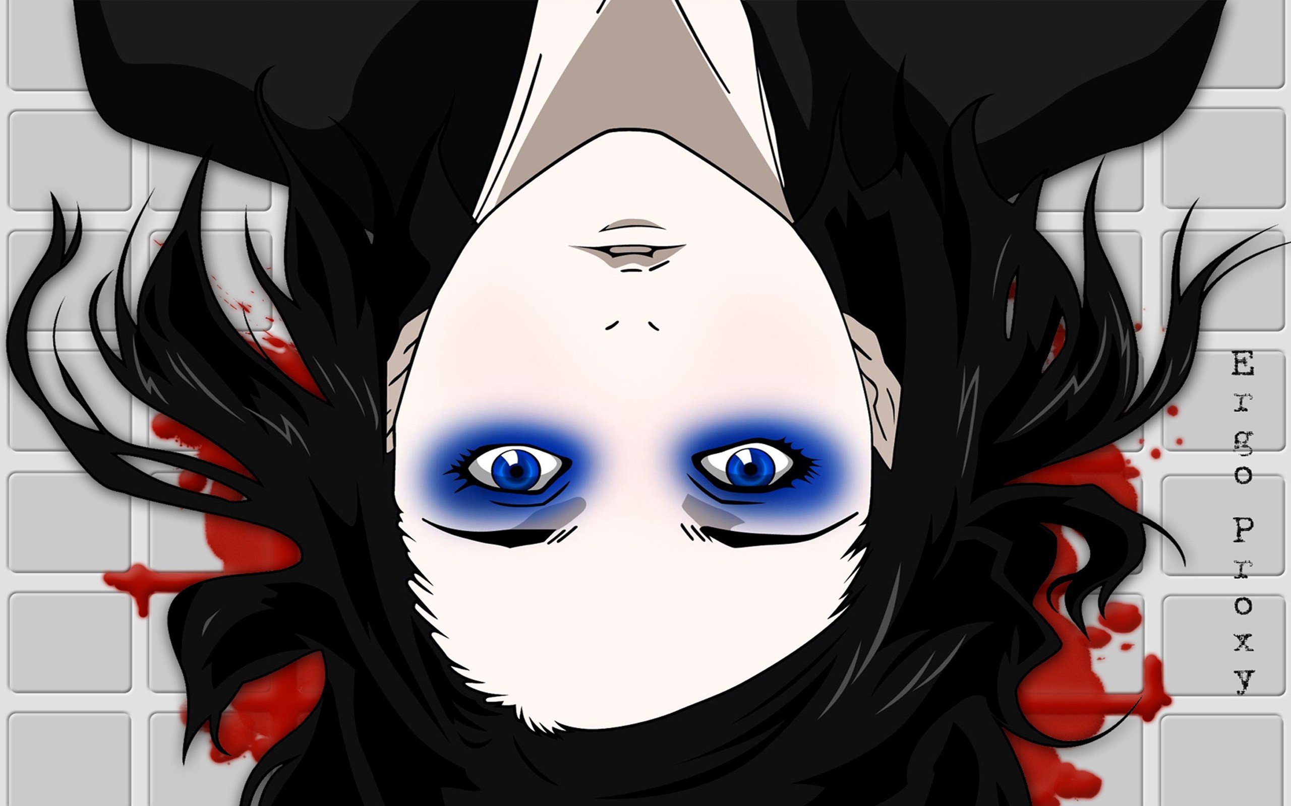 Ergo Proxy Anime Girls Anime Blue Eyes Face Re L Mayer 2560x1600