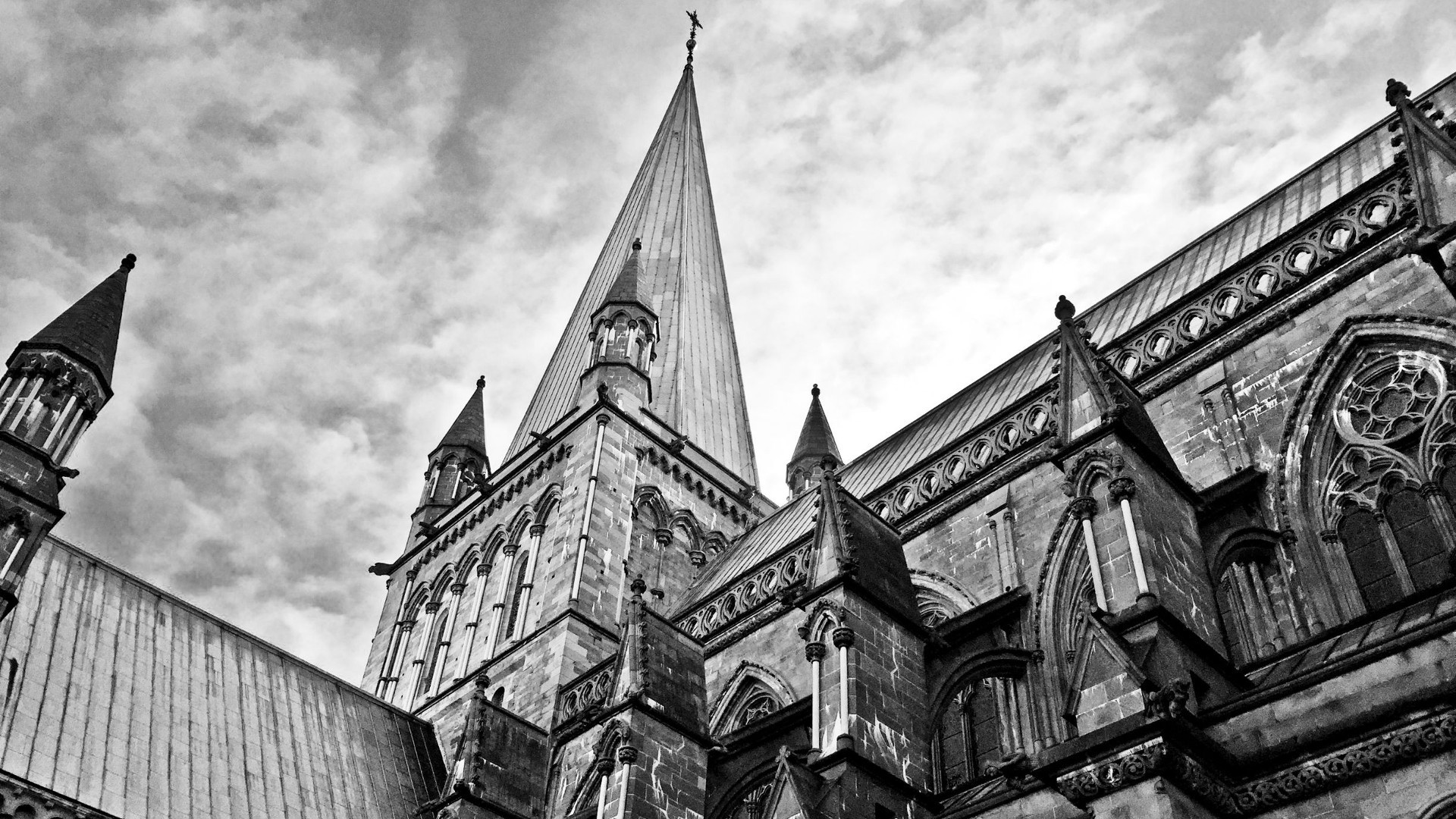 Trondheim Norway Church Cathedral 1920x1080