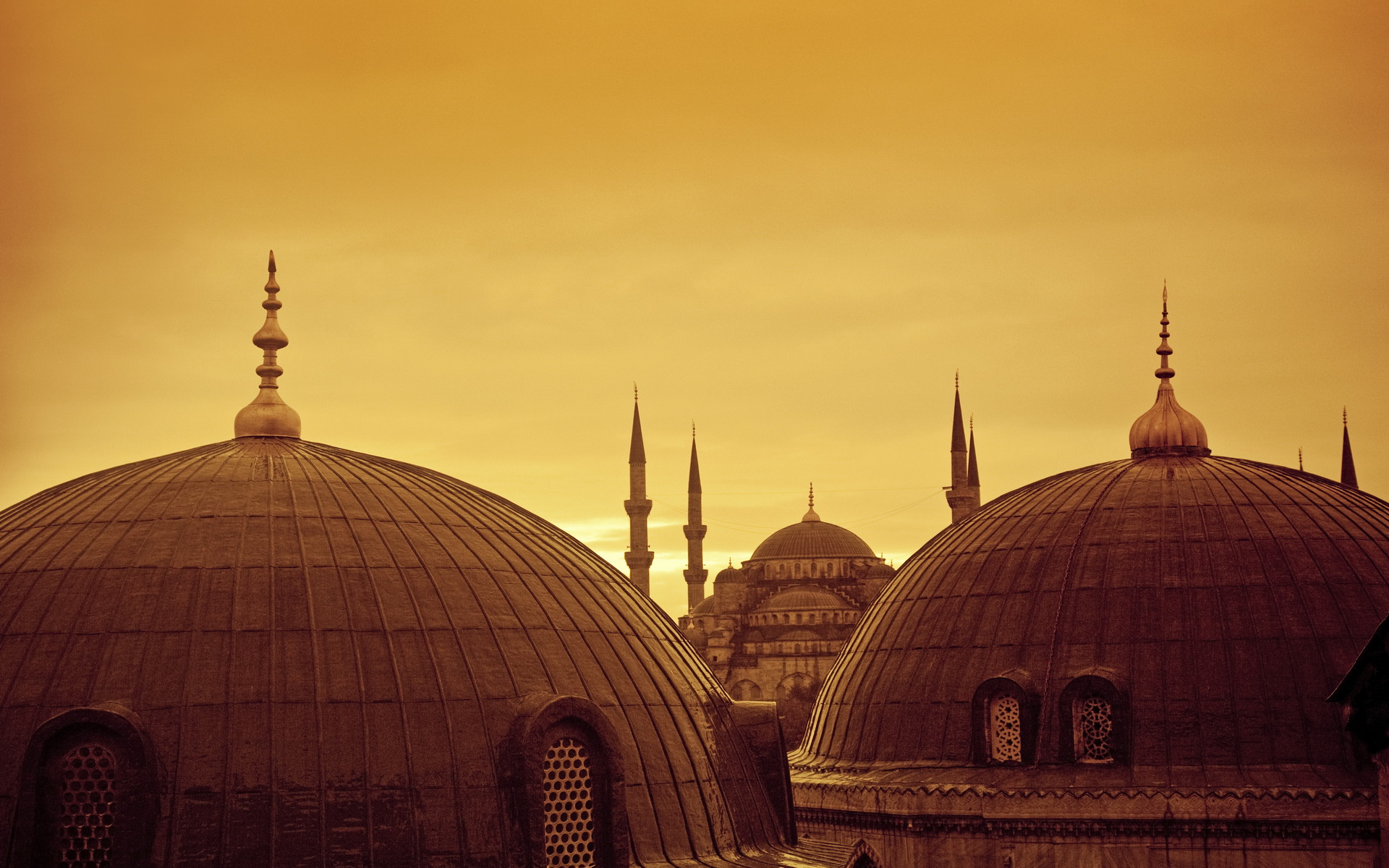 Religious Sultan Ahmed Mosque 1920x1200