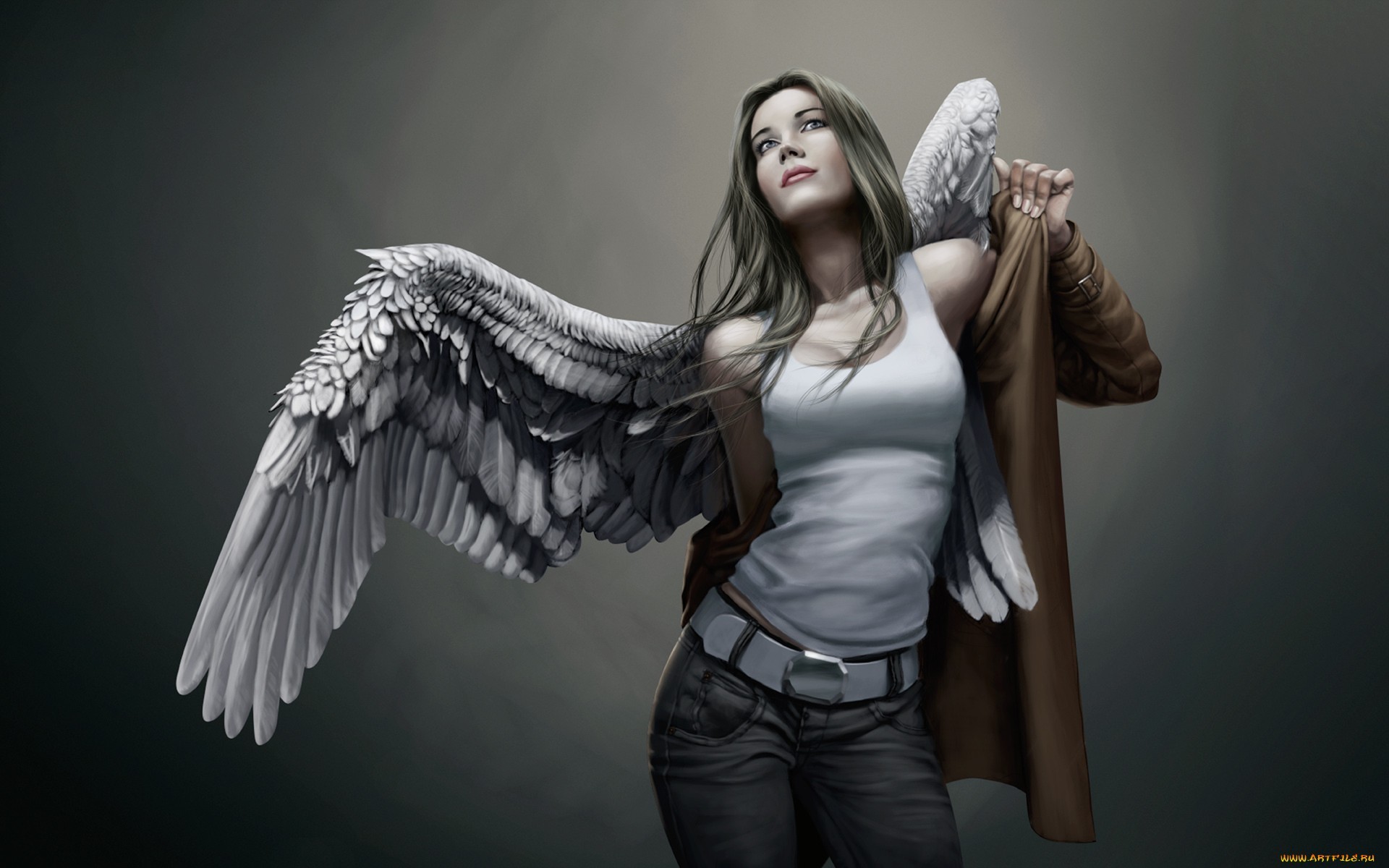 Angel Women Drawing Blonde Max Fantasy Art Artwork 1920x1200