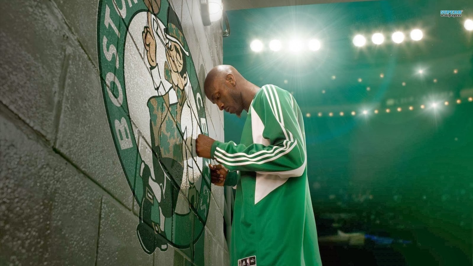 NBA Basketball Boston Celtics Boston Kevin Garnett Rajon Rondo Paul Pierce Sports Brooklyn Sport Men 1600x900