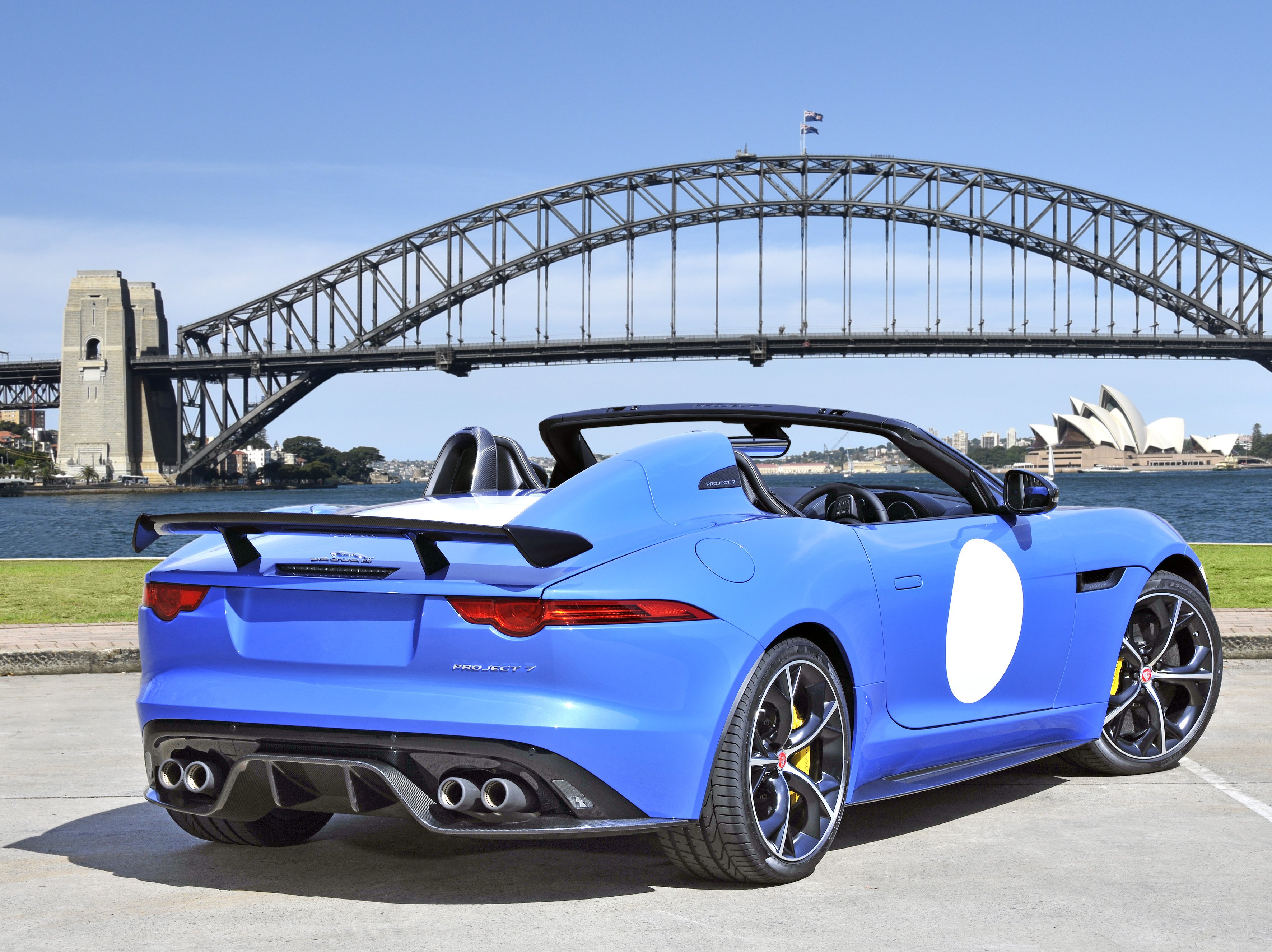 Jaguar F Type Jaguar Cars Sydney Harbour Bridge Sydney Australia Sydney Opera House 3543x2651