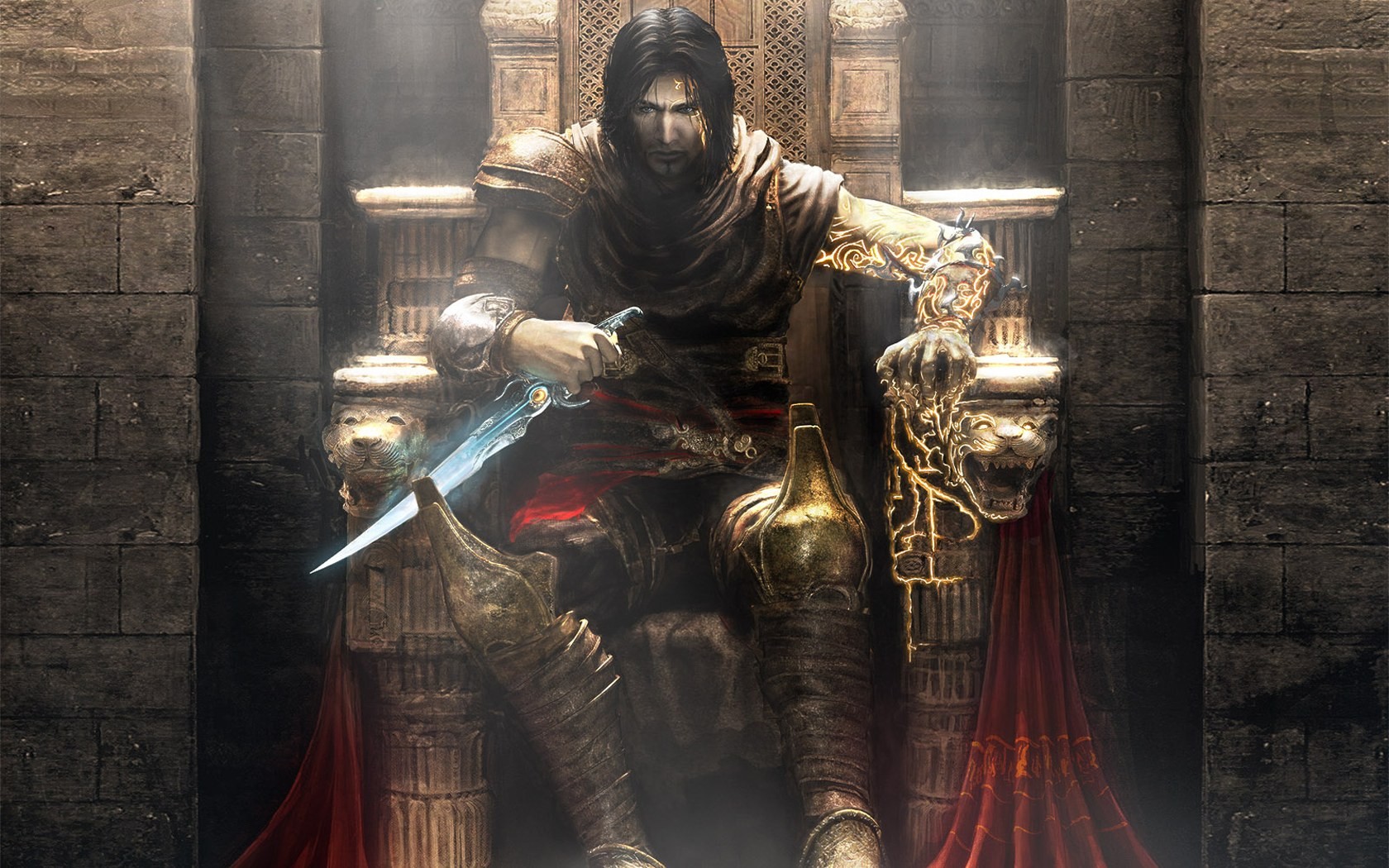 Prince Of Persia The Two Thrones Video Game Art Throne Video Games Weapon Fantasy Men 1680x1050