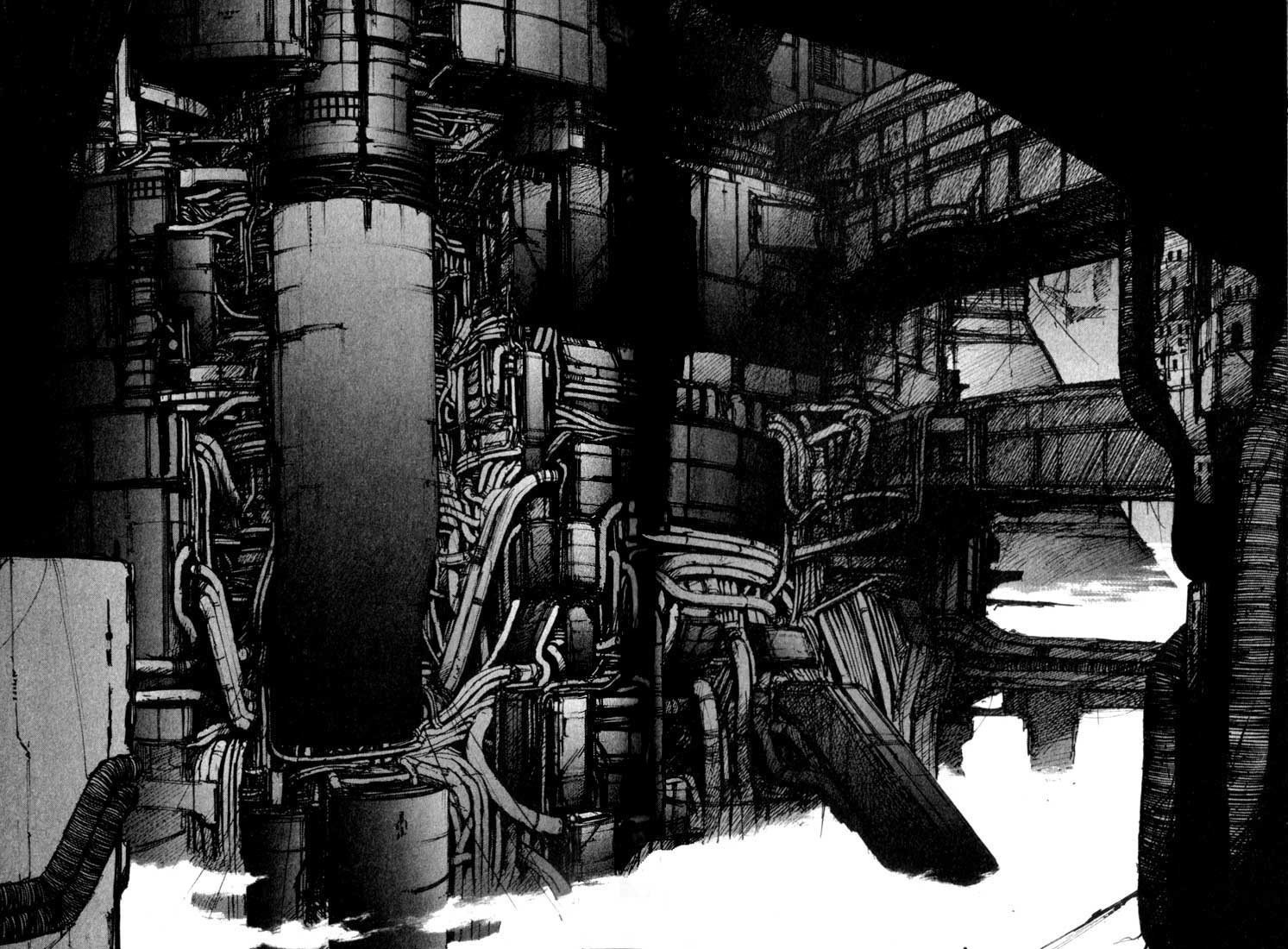 Tsutomu Nihei Blame Manga 1493x1100