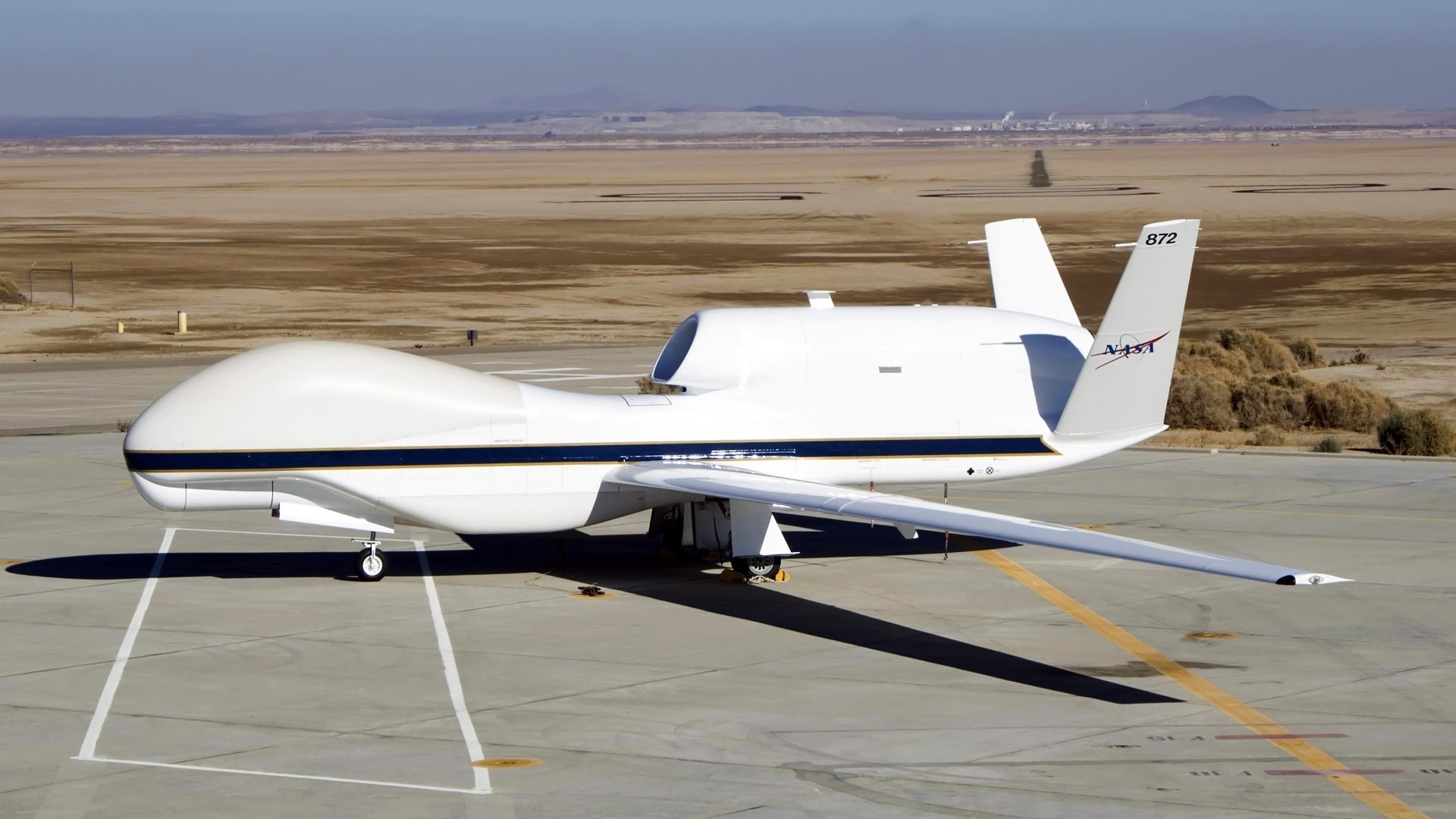 Military Aircraft Airplane Jets Drone Military Aircraft NASA UAVs White 1920x1080
