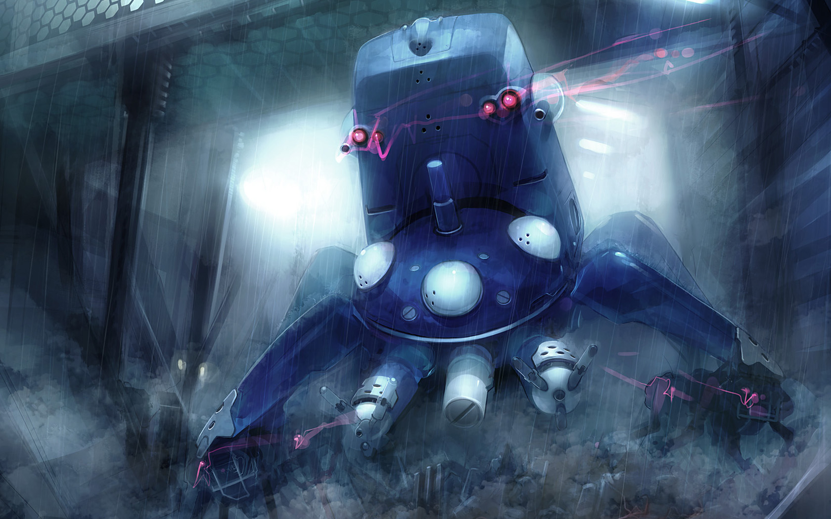 Anime Ghost In The Shell Tachikoma Machine Futuristic 1680x1050