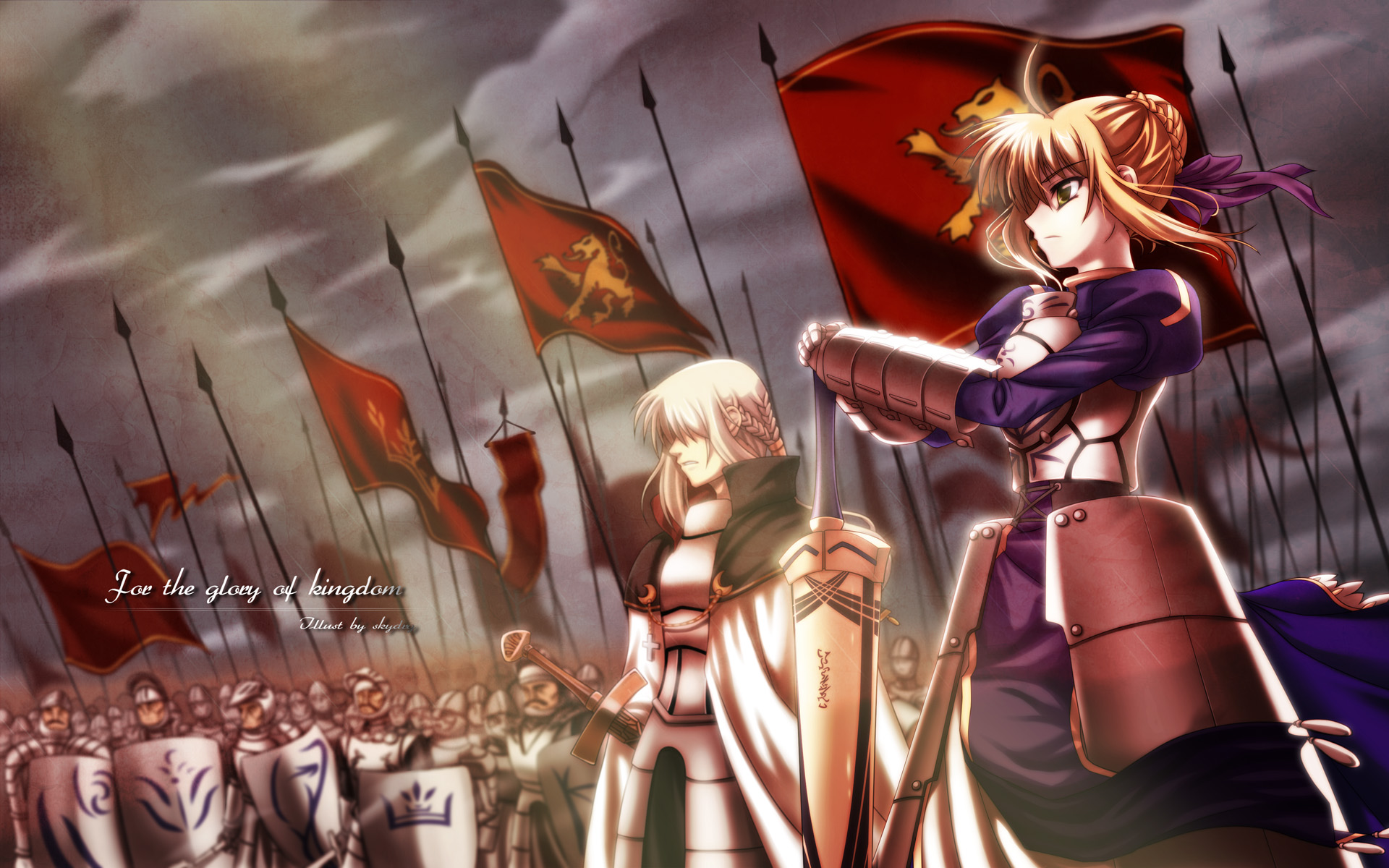 Saber Fate Series Altria 1920x1200