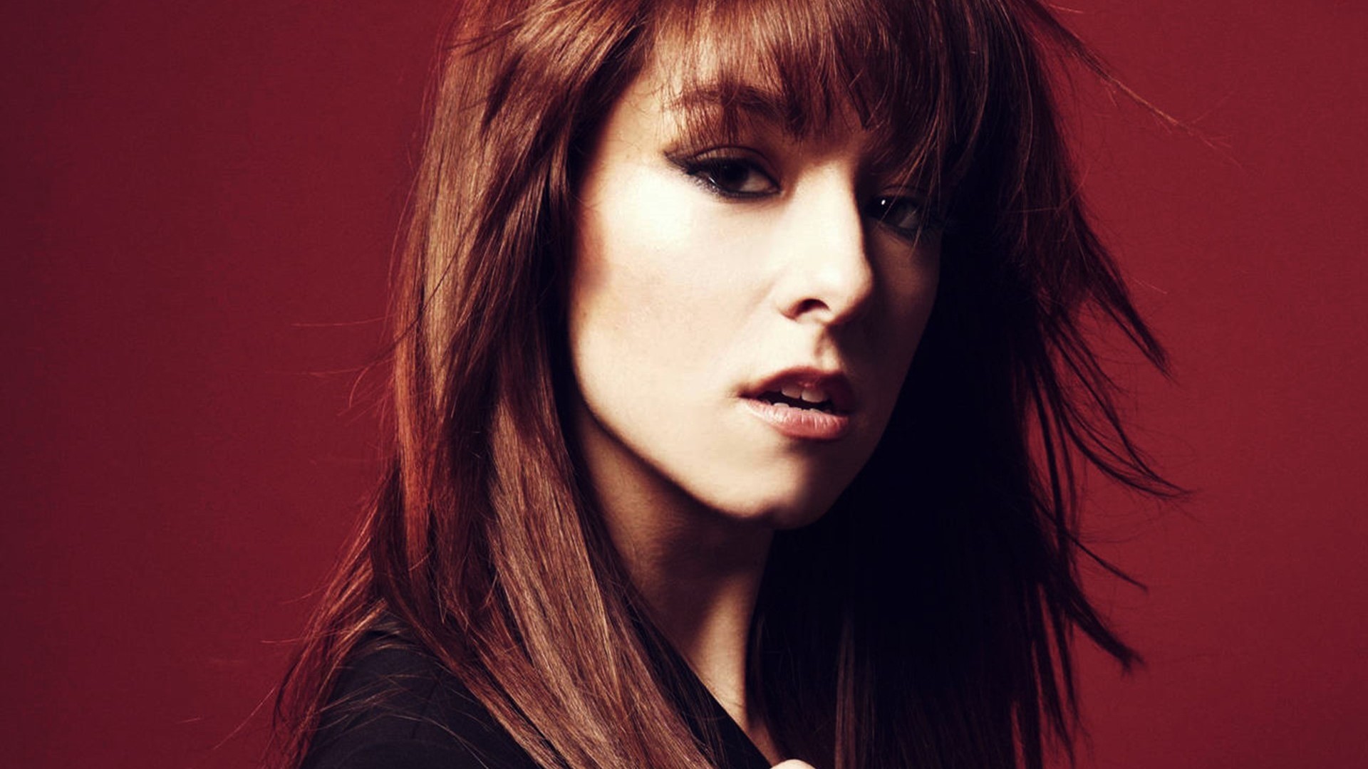 Christina Grimmie Women Auburn Hair 1920x1080