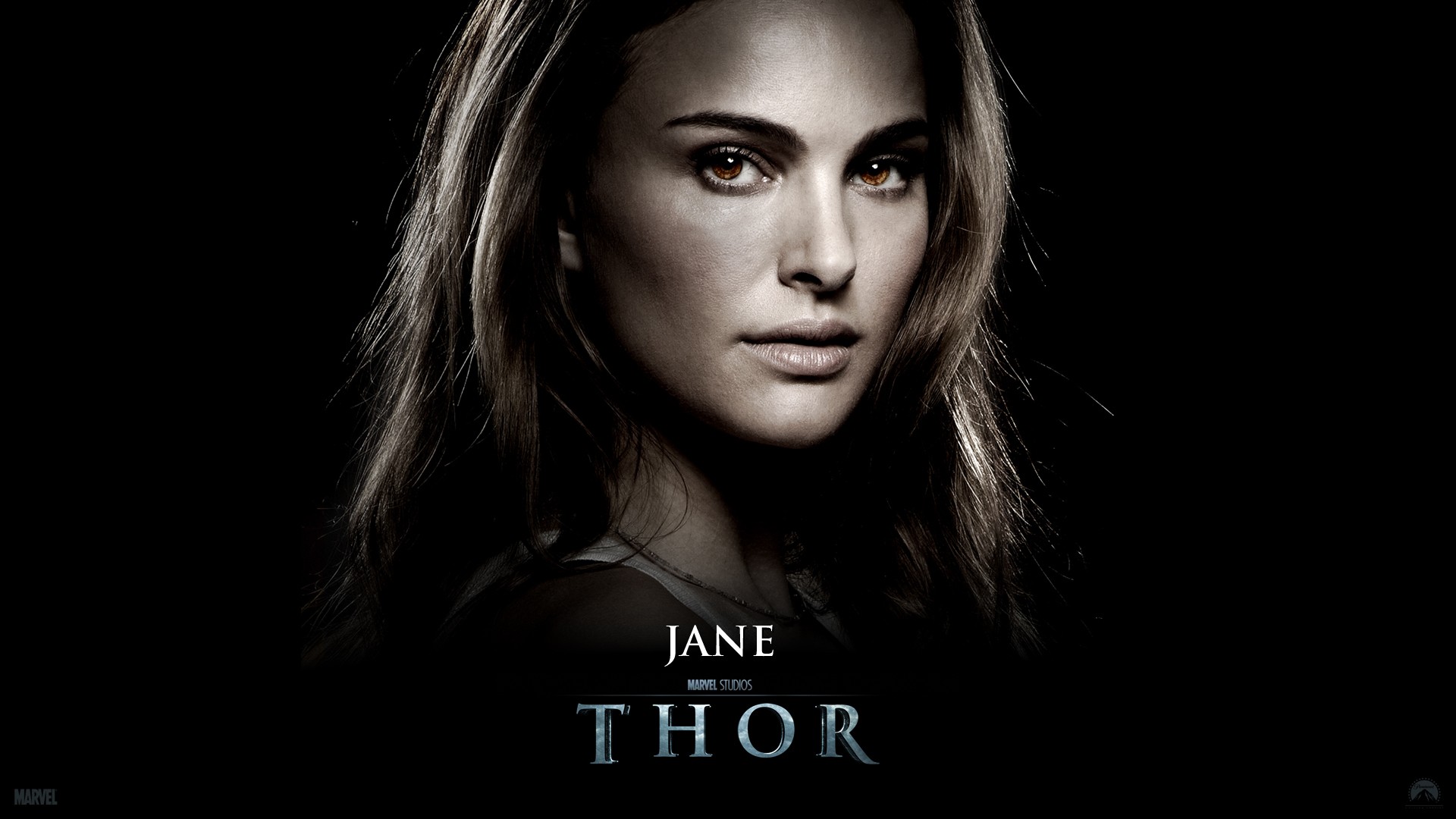 Movies Thor Natalie Portman Marvel Cinematic Universe Movie Poster Jane Foster Jane 1920x1080