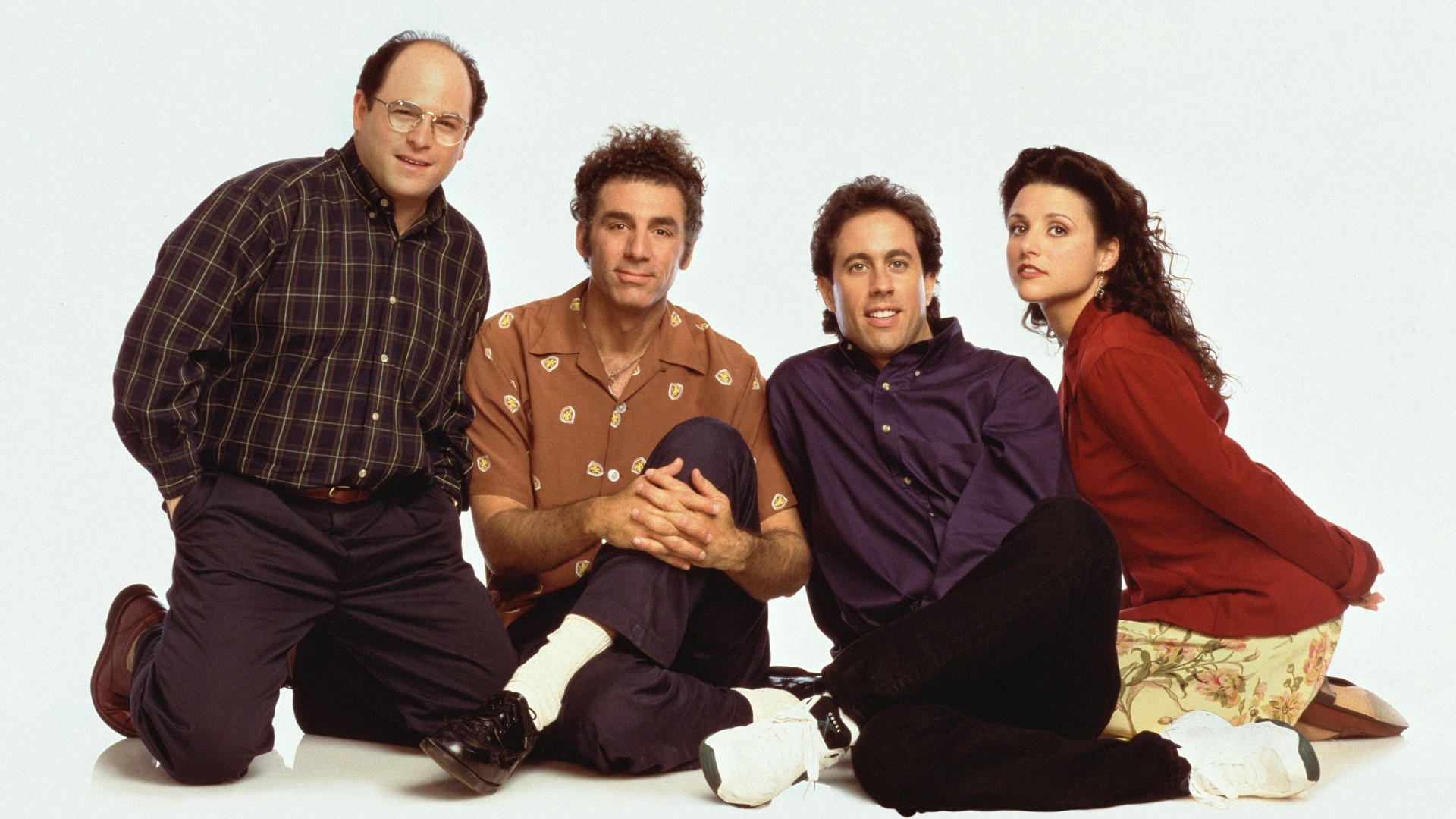 Jerry Seinfeld Julia Louis Dreyfus Michael Richards Jason Alexander 1920x1080