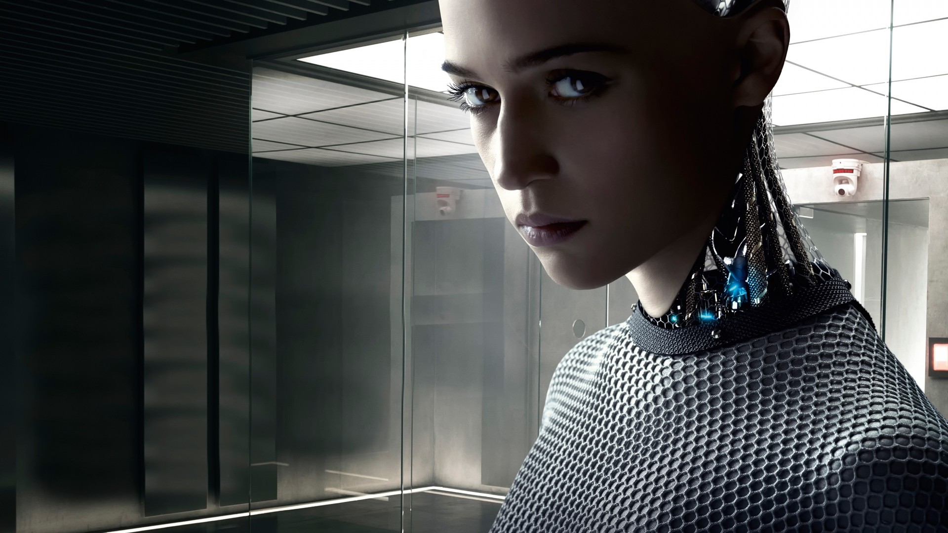 Androids Women Alicia Vikander Actress Ex Machina Movies Science Fiction Artificial Intelligence Dig 1920x1080