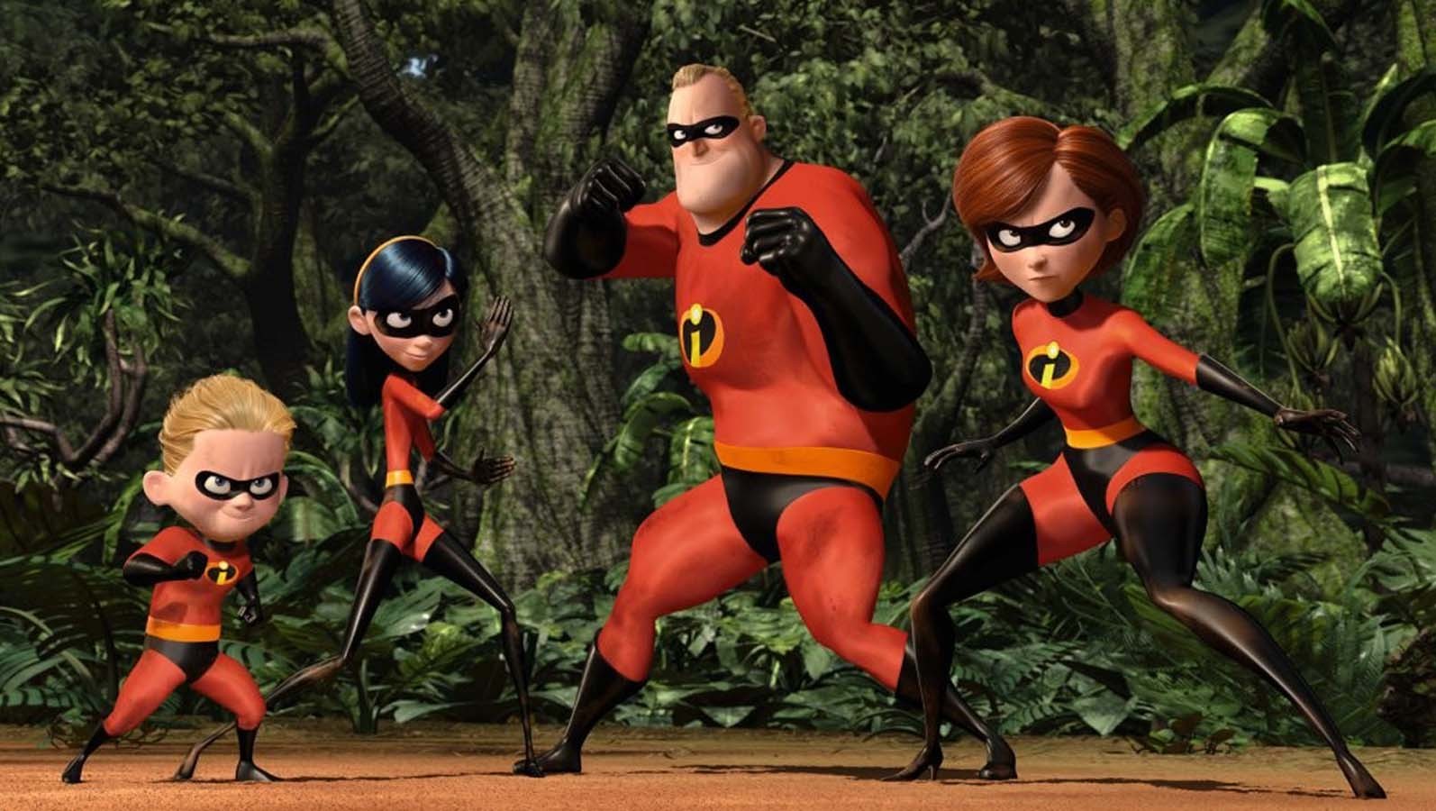 The Incredibles Animated Movies Movies Pixar Animation Studios 1594x900