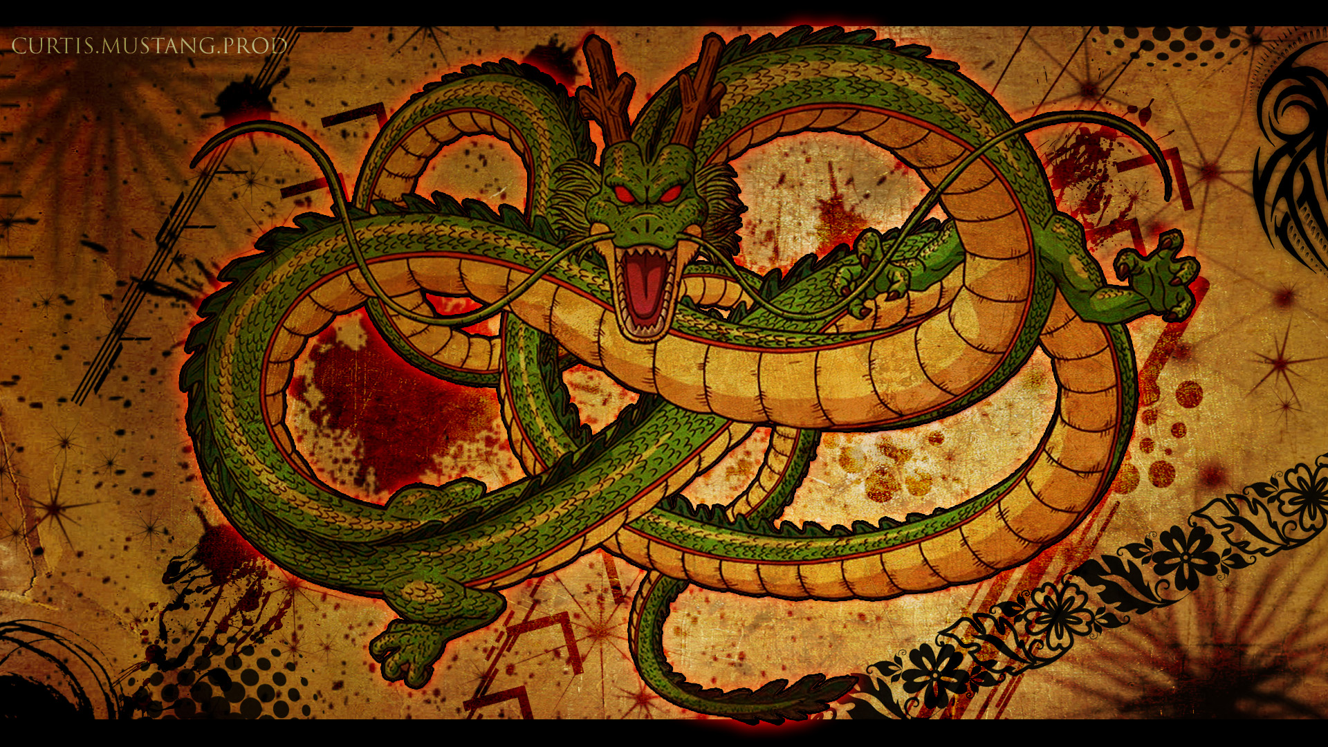 Dragon Ball Z Shenron Dragon Dragon Ball Chinese Video Games 1920x1080