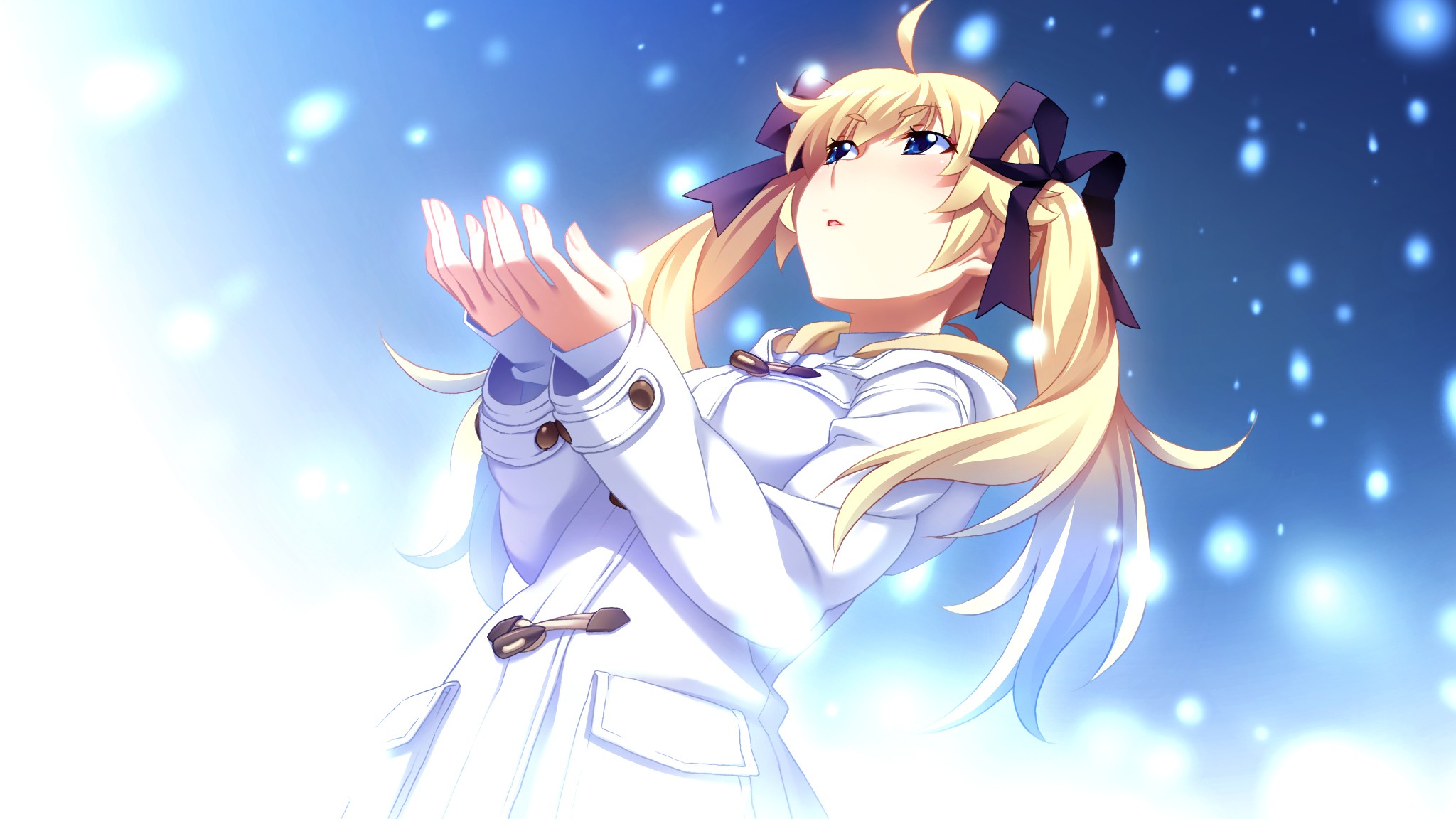 Anime Anime Visual Novel Anime Anime Blonde Twintails Anime Artwork Anime Girls Grisaia No Kajitsu M 2048x1152